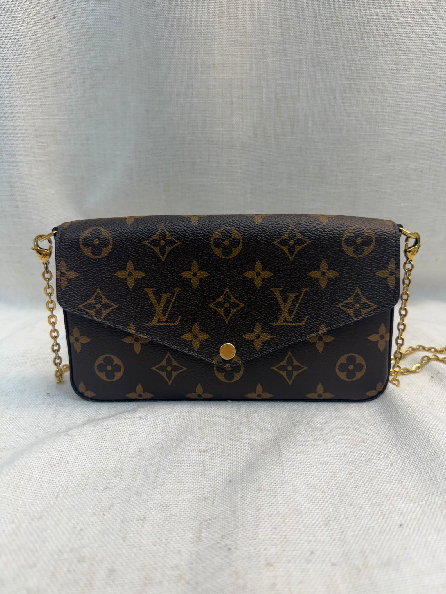 Louis Vuitton Monogram Felicie Pochette Bag