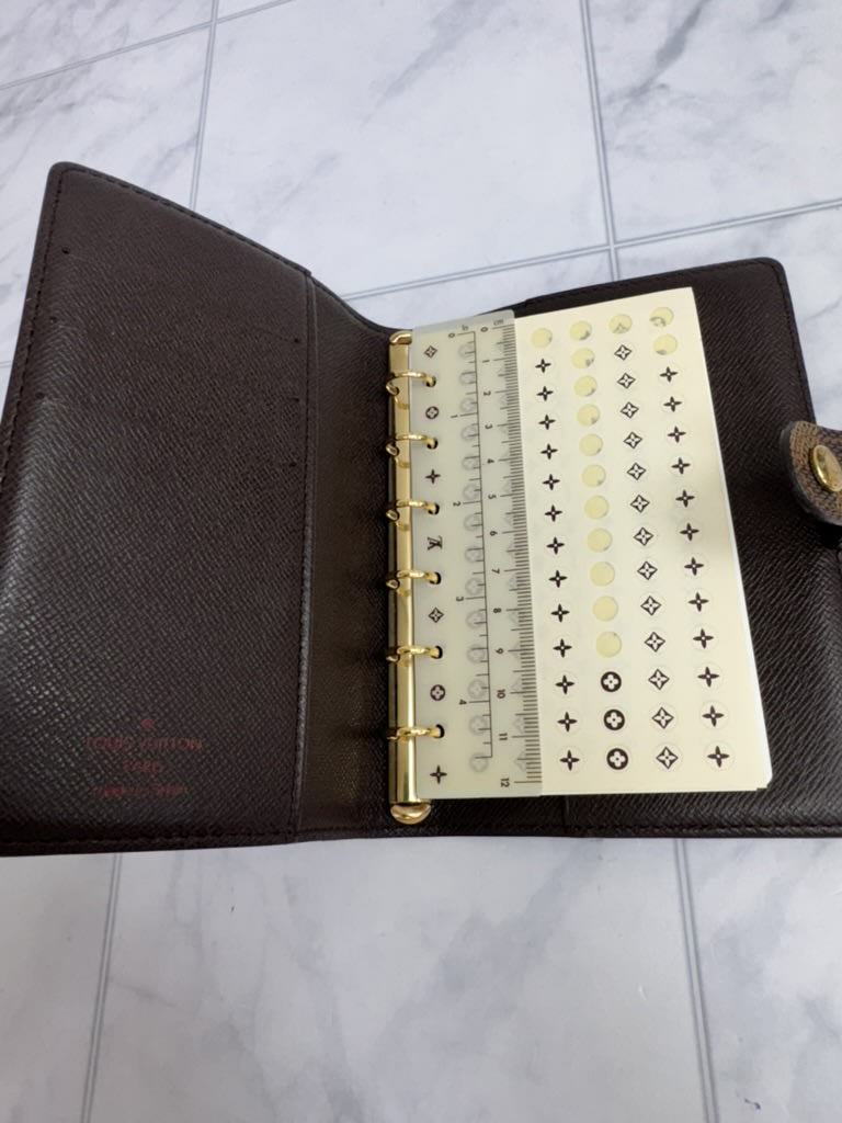 Louis Vuitton Damier Ebene Agenda PM