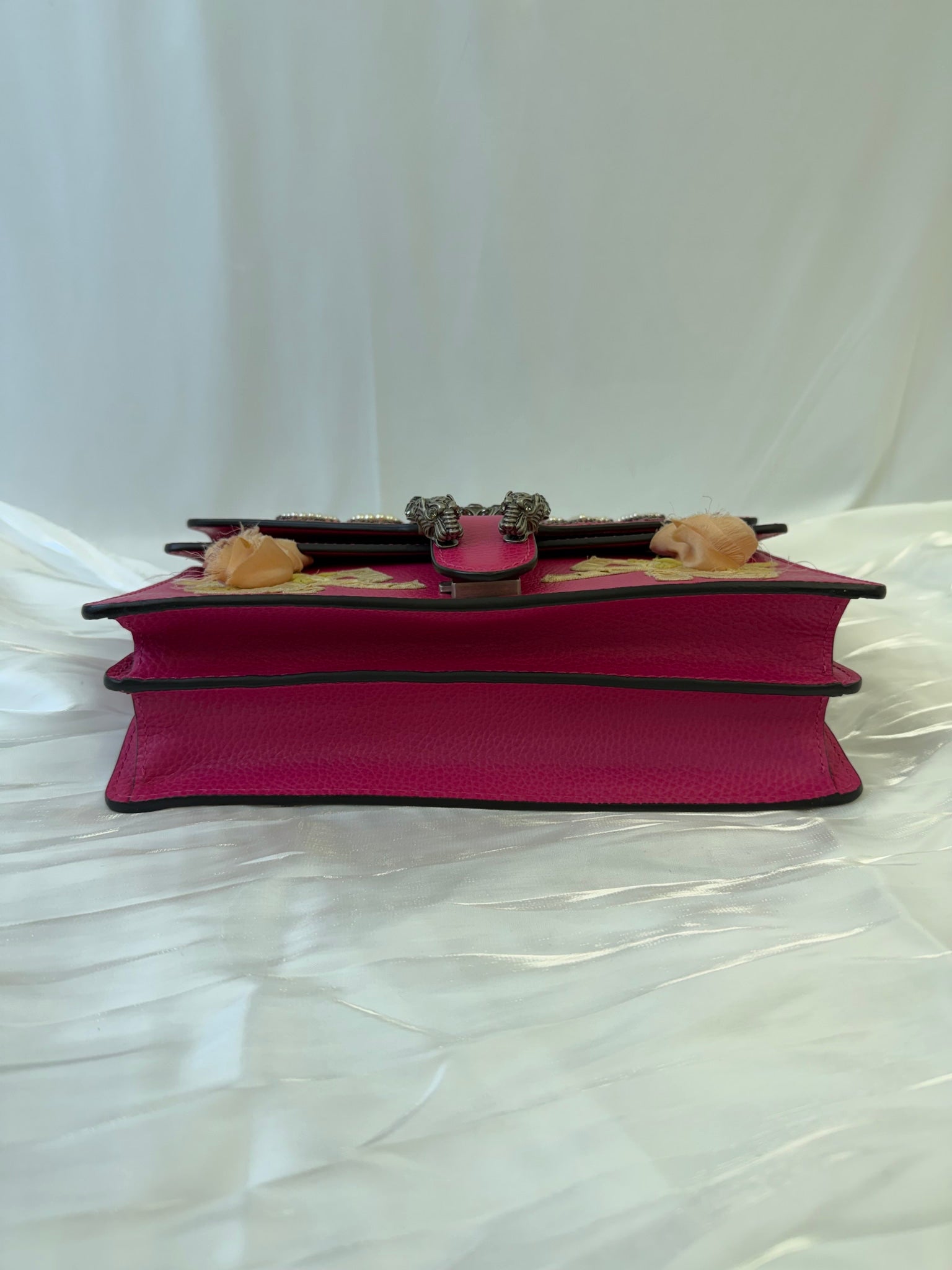 Gucci Pink Leather Guccify Dionysus