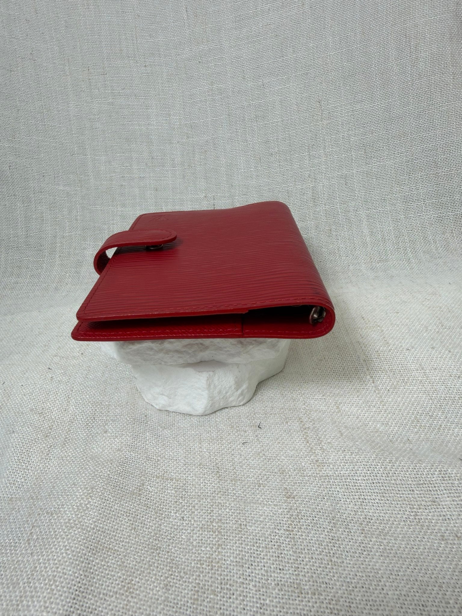 Louis Vuitton Red Epi Leather Passport Agenda PM 
