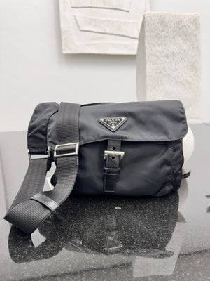 Prada Black Nylon Crossbody Bag