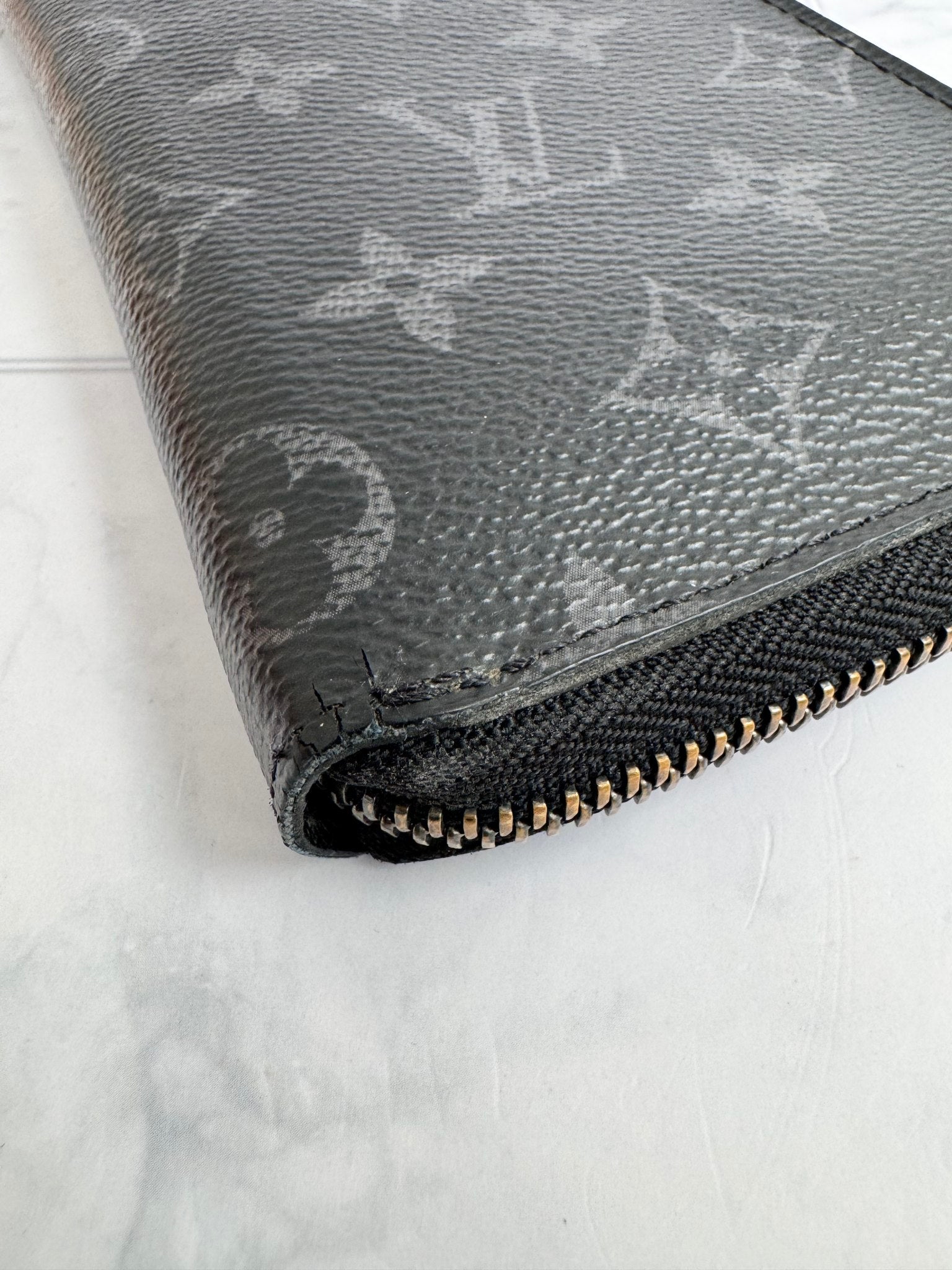 Louis Vuitton Monogram Eclipse Long Zippy Wallet