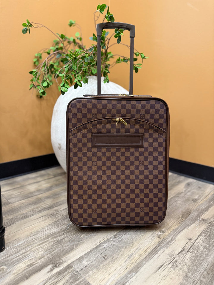 Louis Vuitton Damier Ebene Pégase 45 Rolling Luggage 