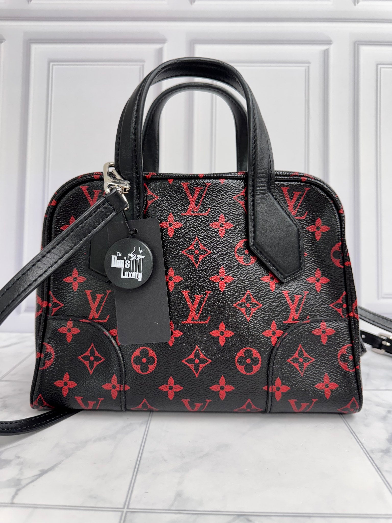 Louis Vuitton Infrarouge Monogram Dora Soft BB 2way Bag