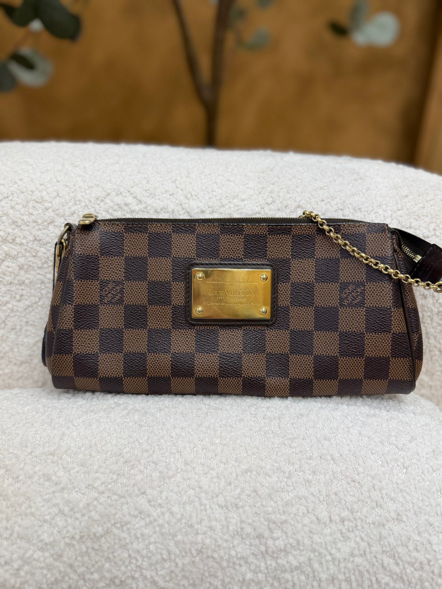 Louis Vuitton Damier Ebene Eva Crossbody