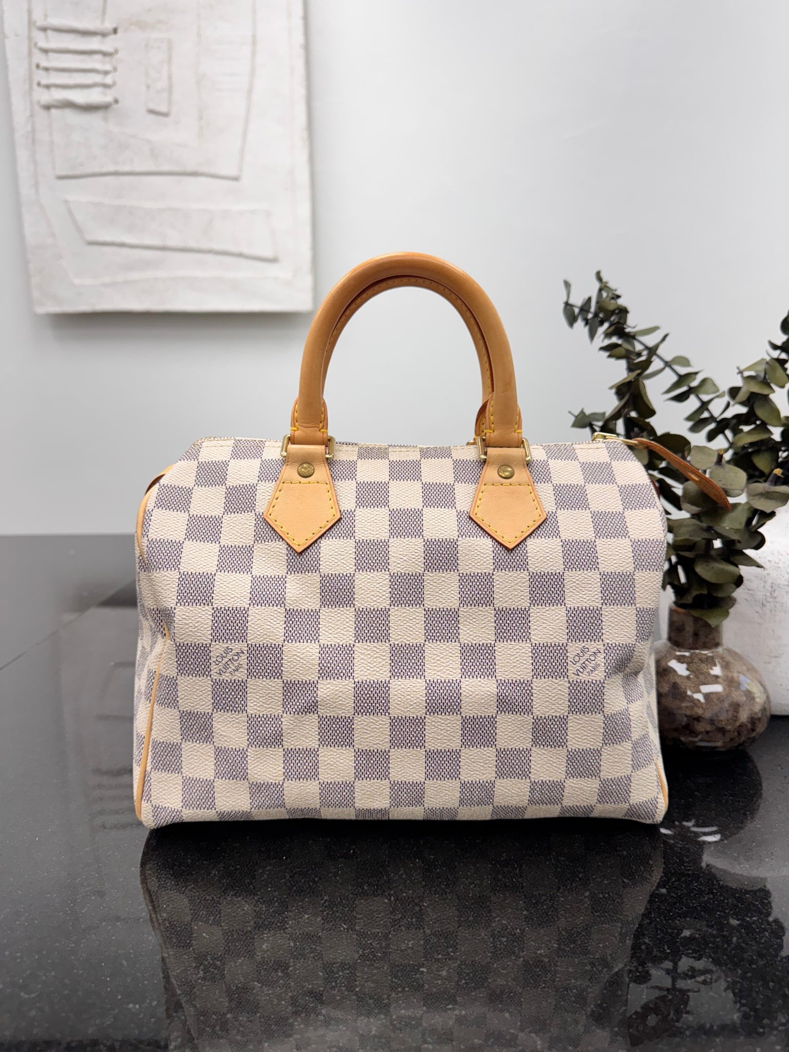 Louis Vuitton Damier Azur Speedy 25
