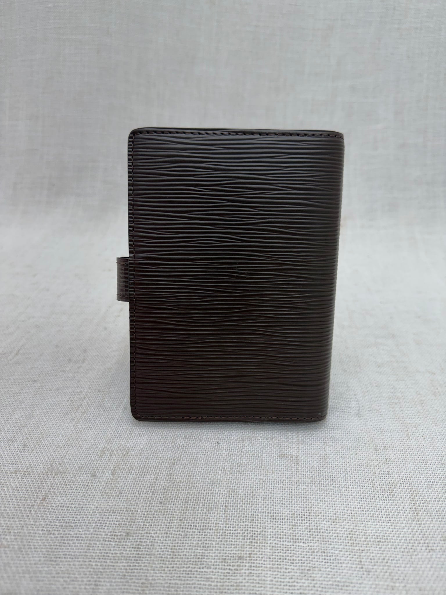 Louis Vuitton Brown Epi Leather Passport Agenda PM