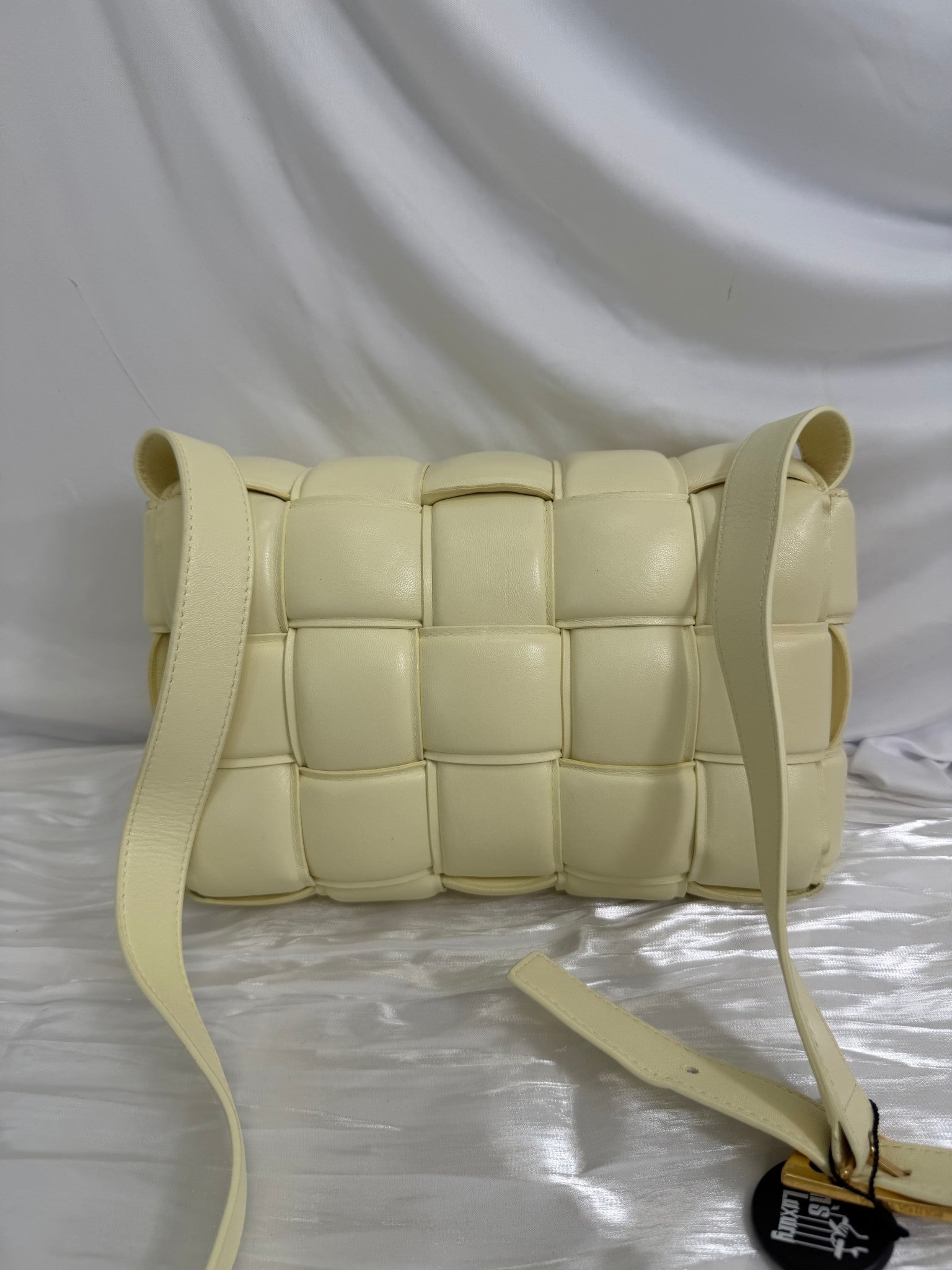 Bottega Veneta Butter Yellow Leather Padded Cassette Crossbody 