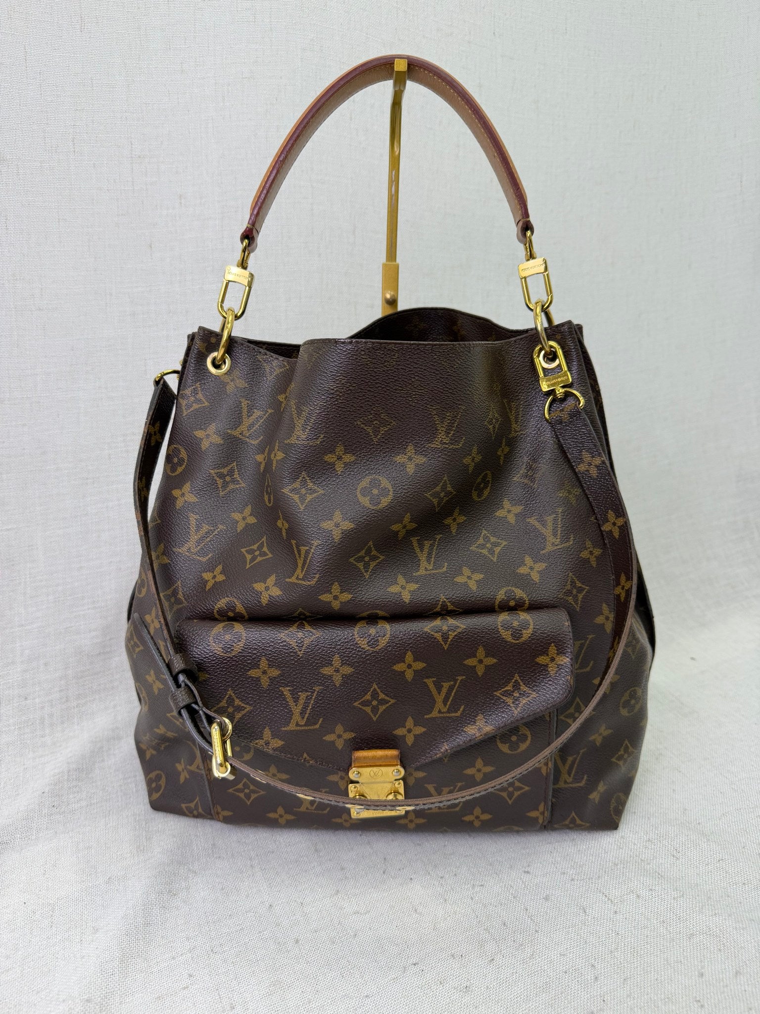 Louis Vuitton Monogram Metis Hobo Shoulder Bag