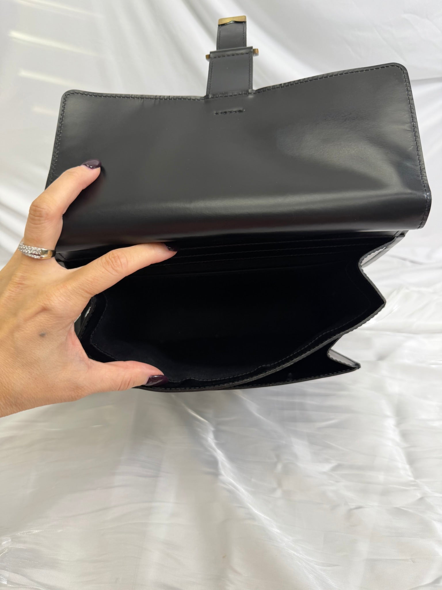 Louis Vuitton Black Leather Liege Fantasun Bag