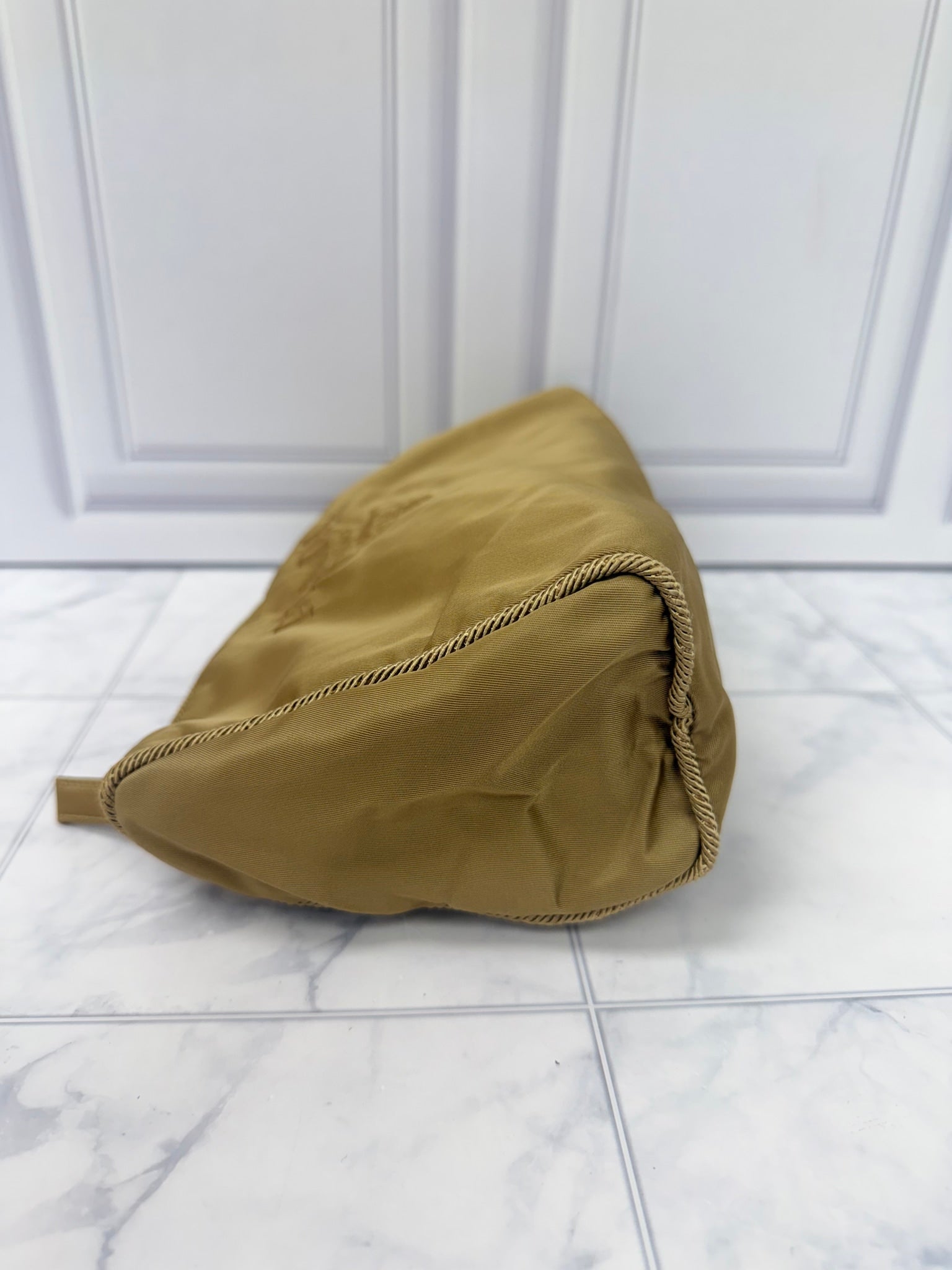 Prada Beige Canvas Milano Backpack 