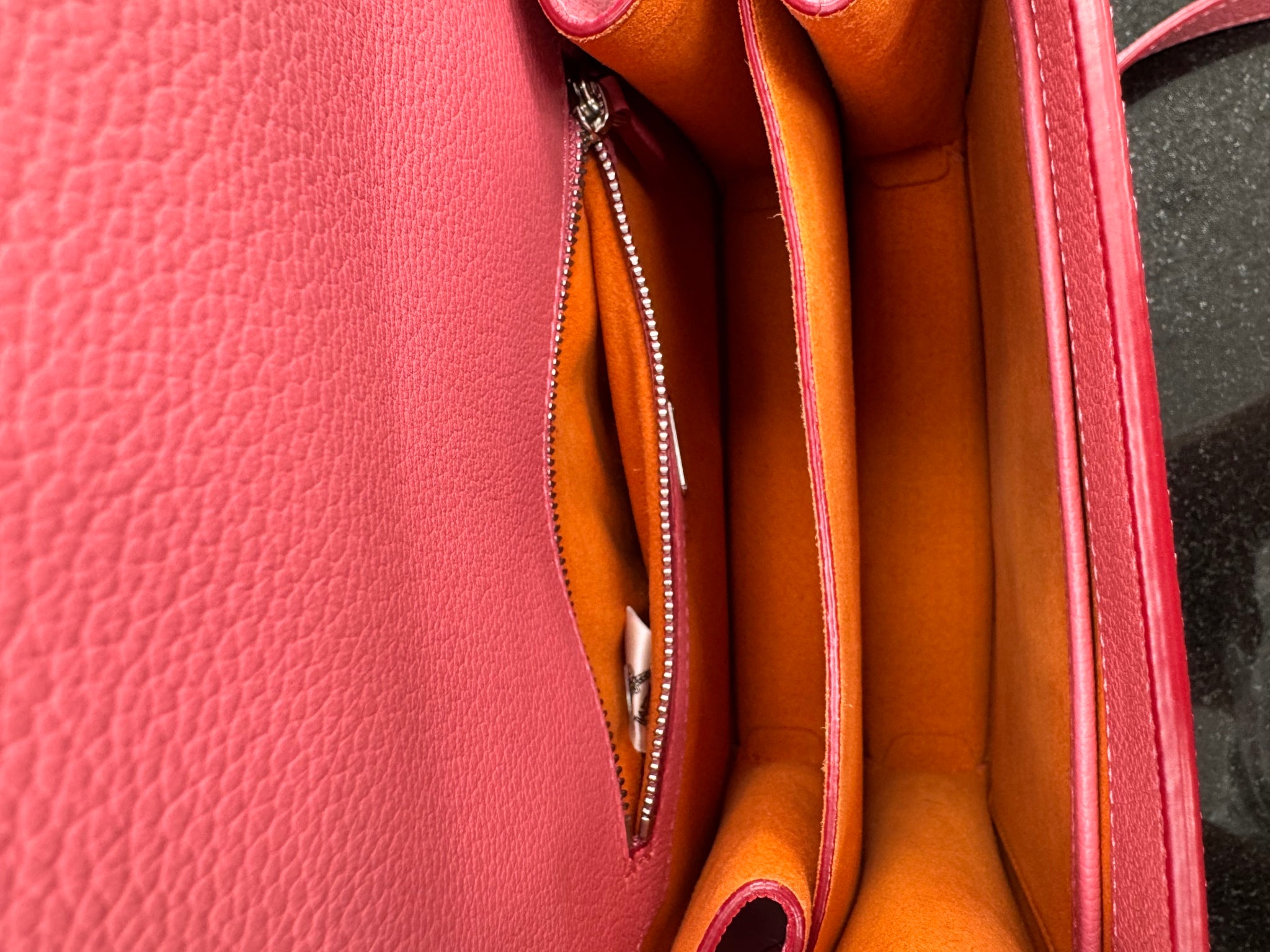 MCM Pink Leather Patricia Crossbody Bag