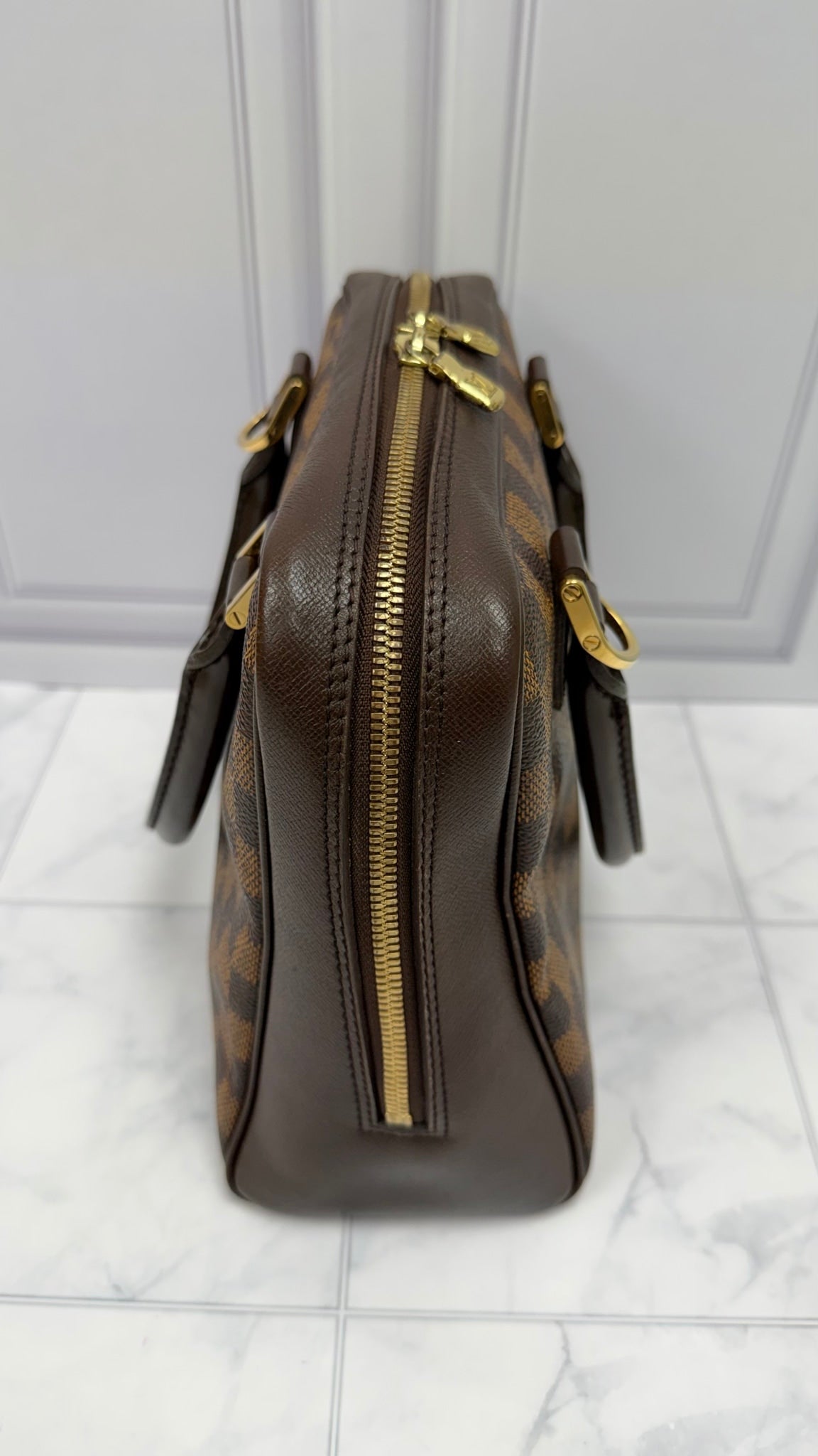 Louis Vuitton Damier Ebene Brera Handbag