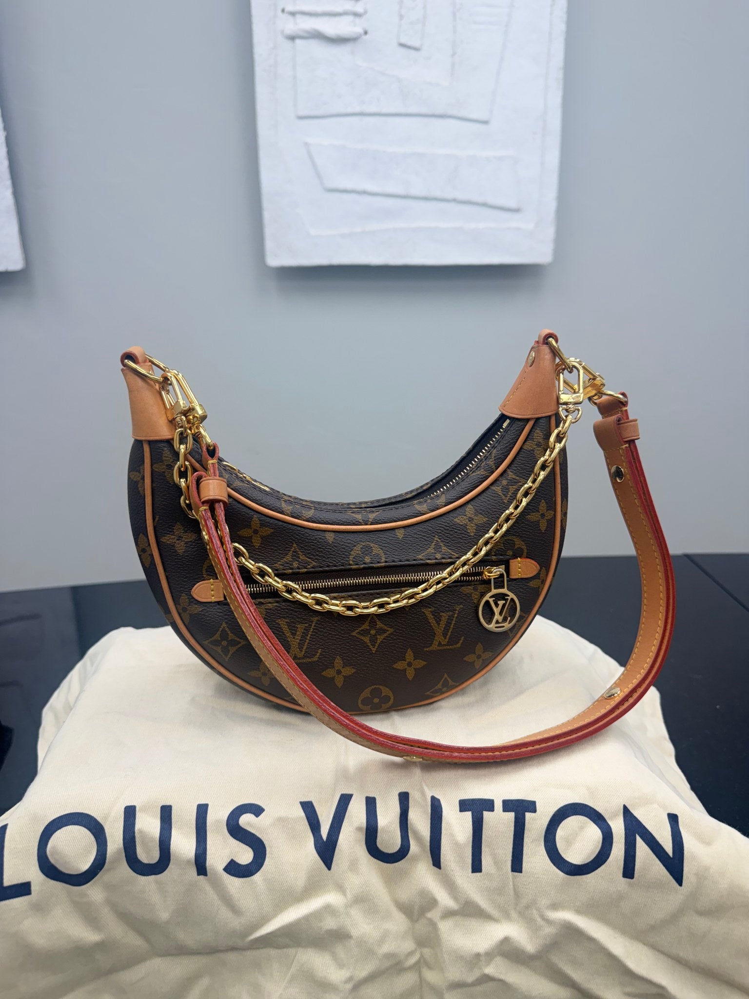Louis Vuitton Monogram Loop Shoulder Bag 