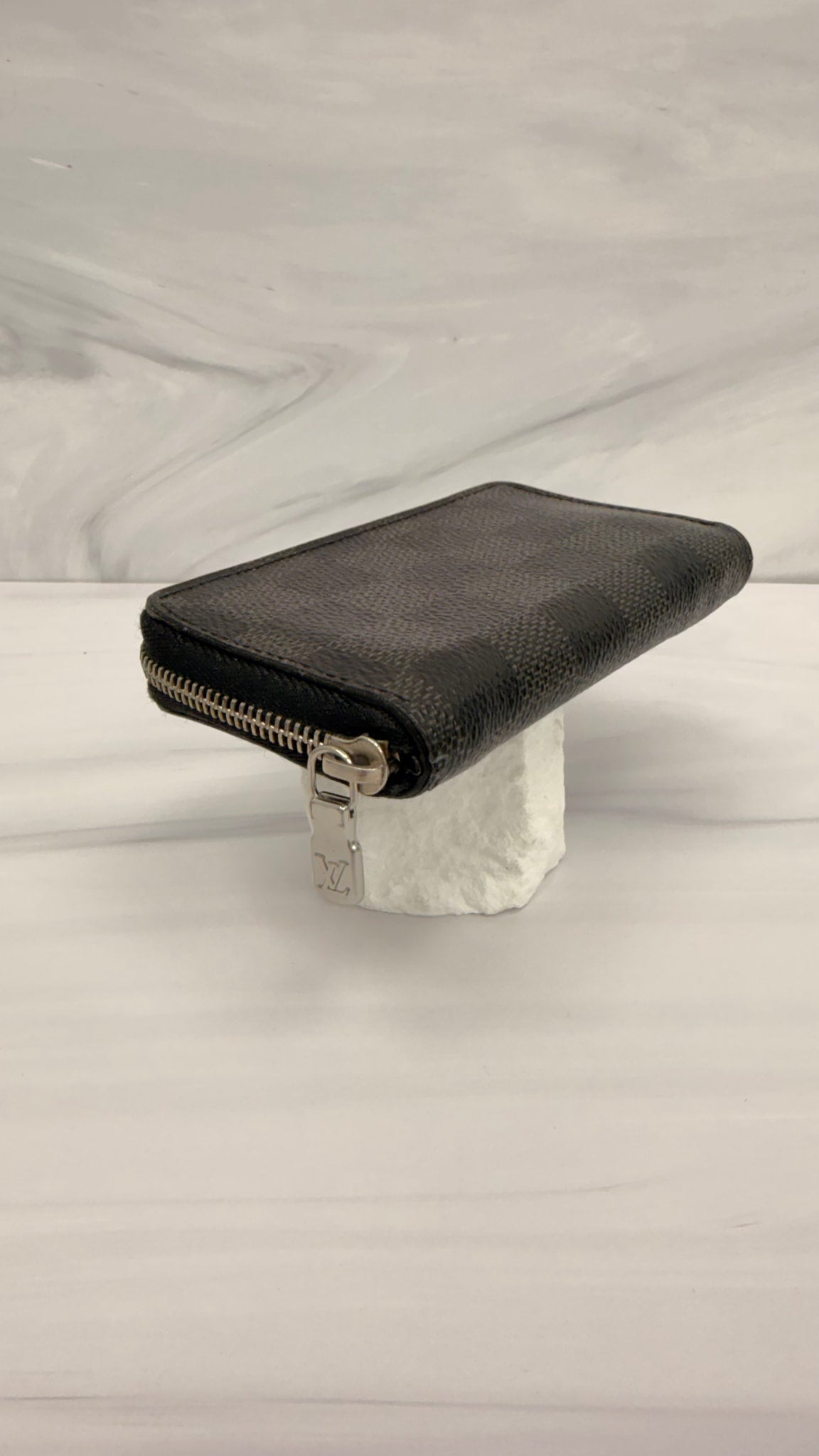 Louis Vuitton Damier Graphite Zippy Coin Purse 