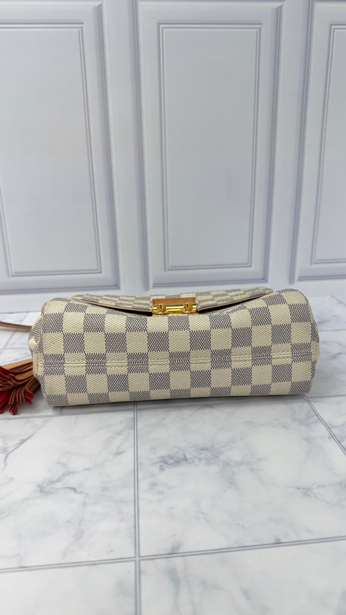 Louis Vuitton Damier Azur Croisette Crossbody Bag 