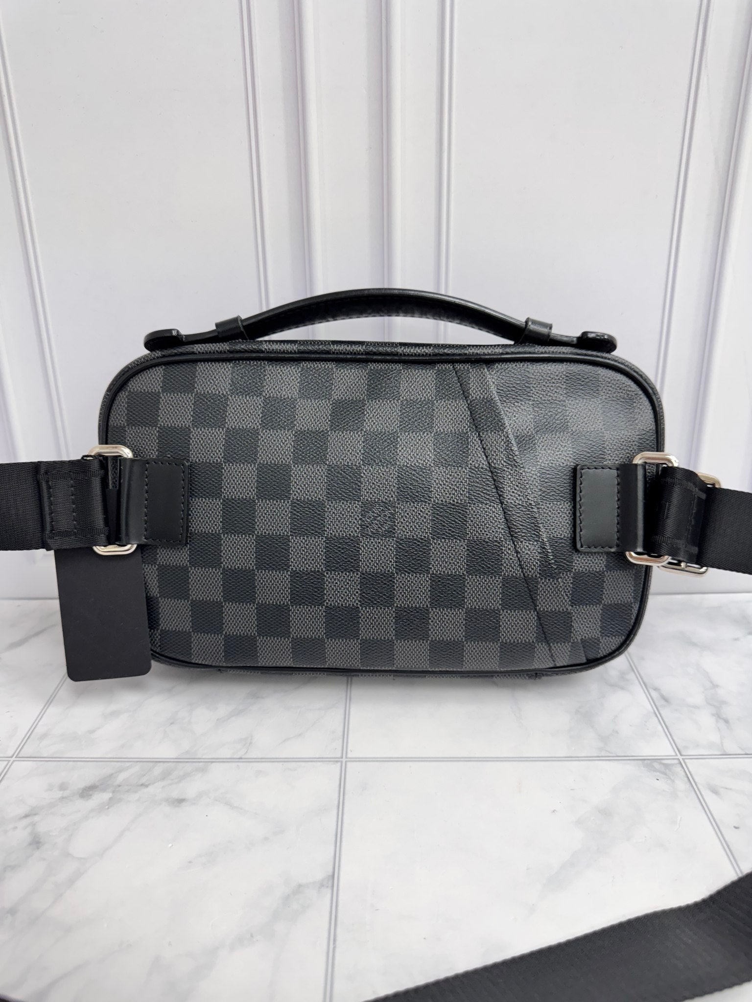Louis Vuitton Damier Graphite Ambler Crossbody Bag