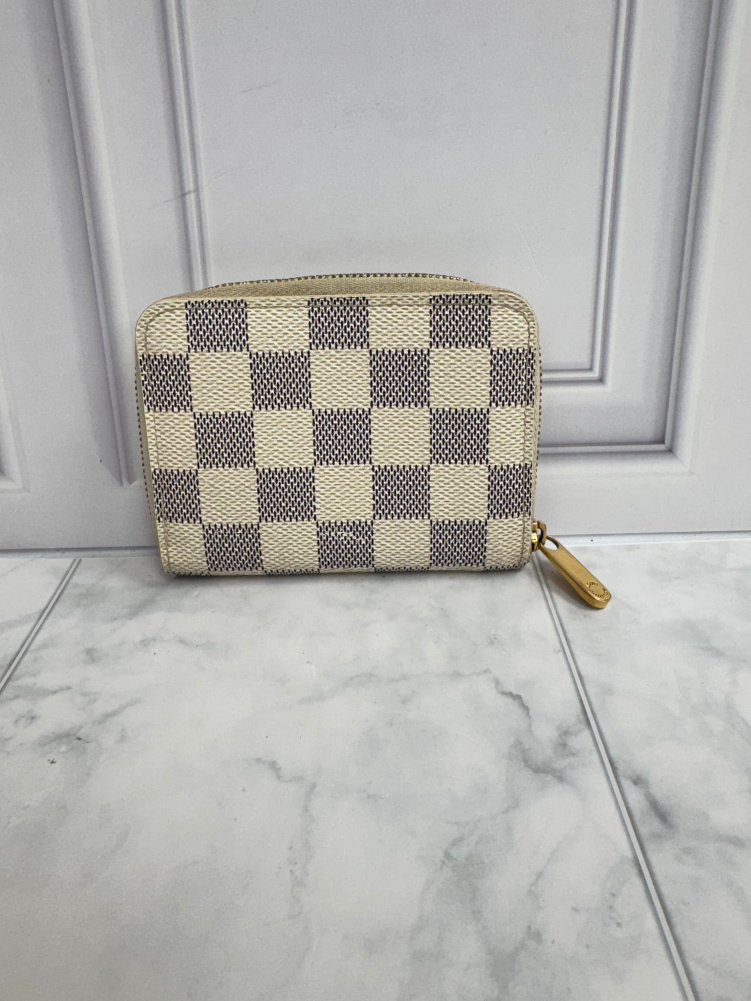 Louis Vuitton Damier Azur Compact Zippy Wallet