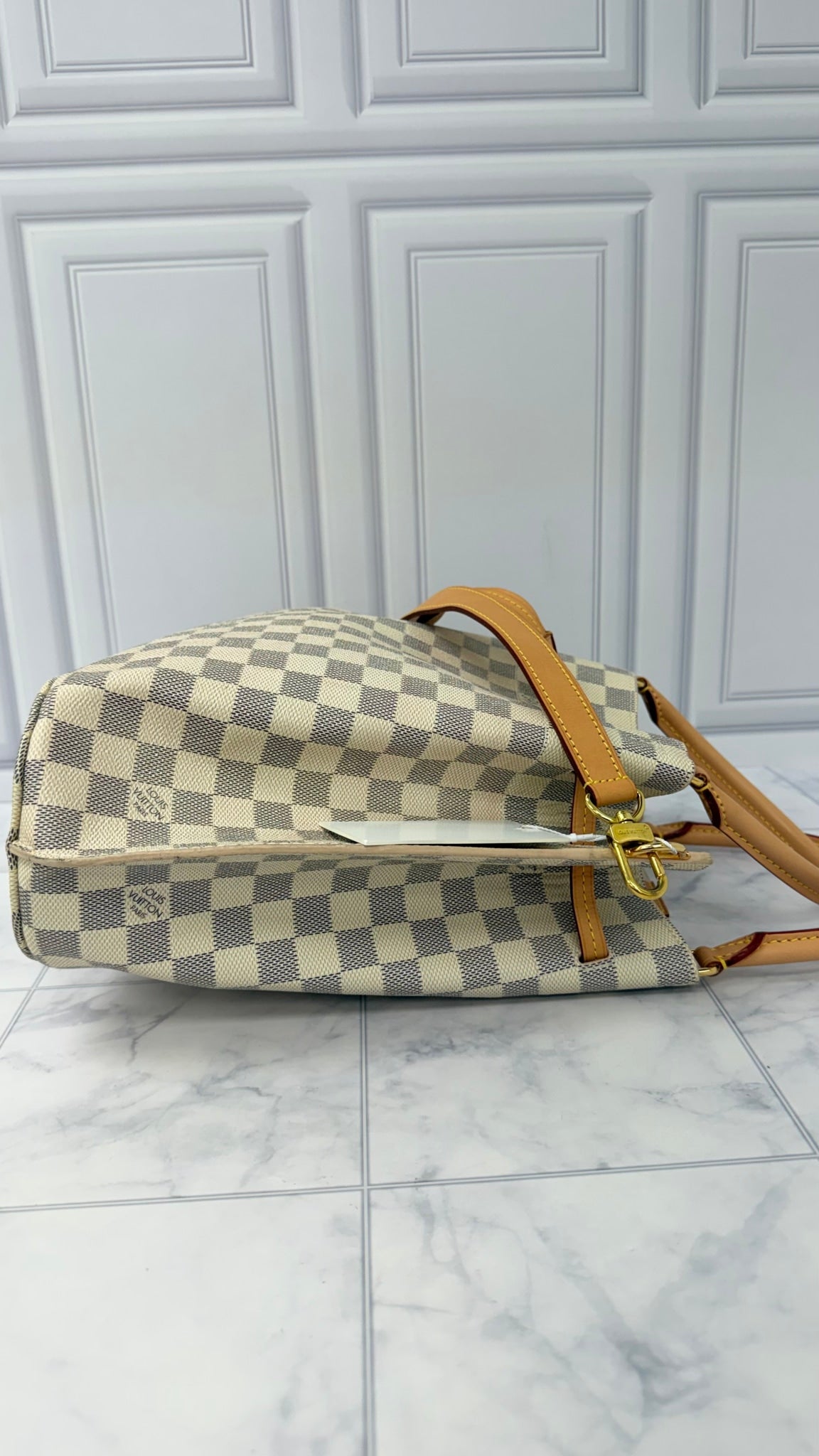 LIKE NEW - Louis Vuitton Damier Azur Girolata Handbag 