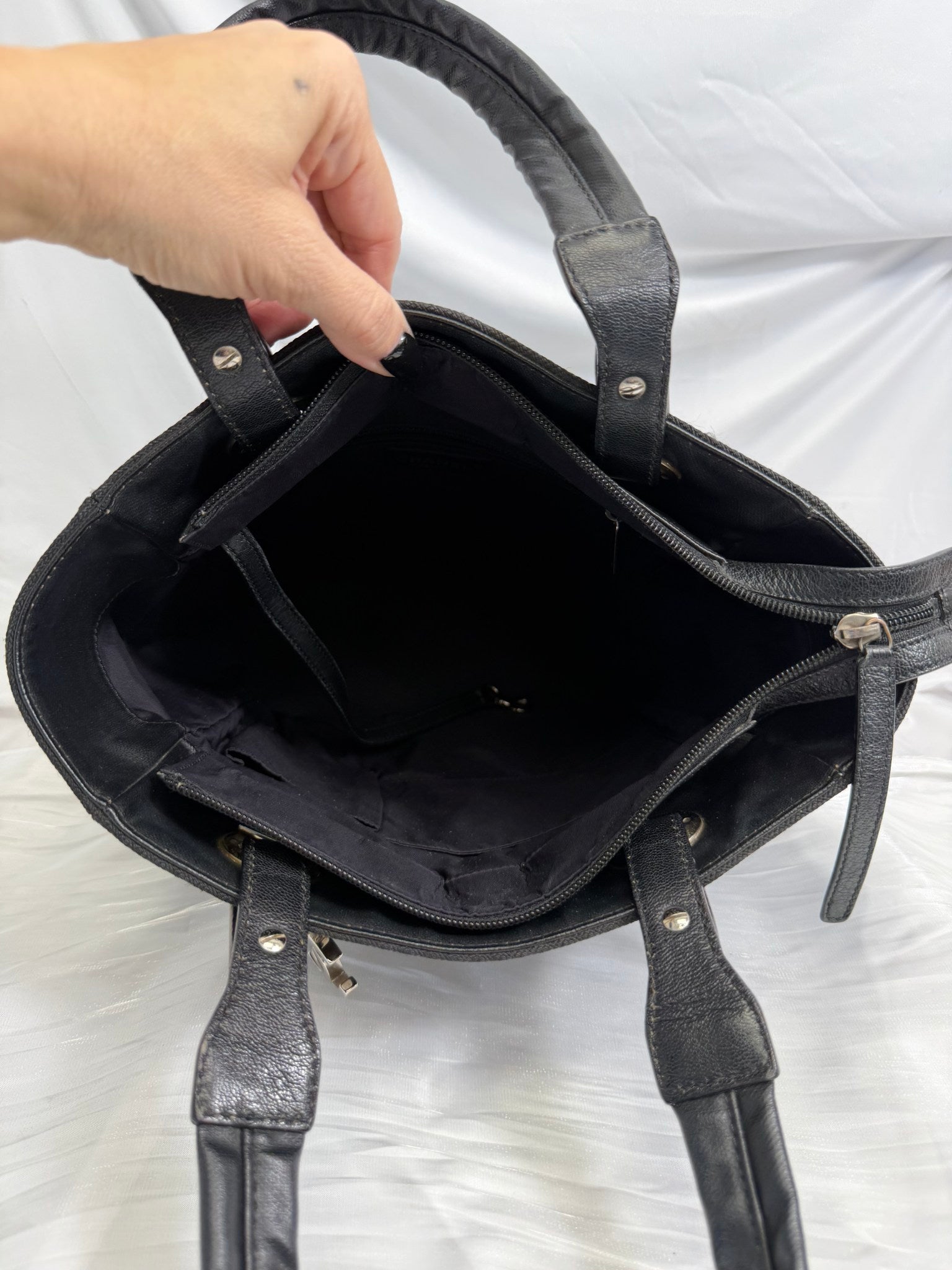 Chanel Black Quilted Paris Biarritz Tote Bag PM