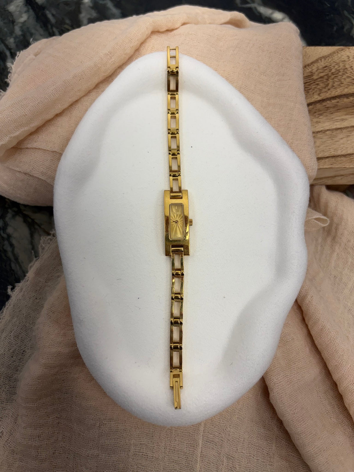 Gucci Gold Tone Stainless Steel Quartz Watch