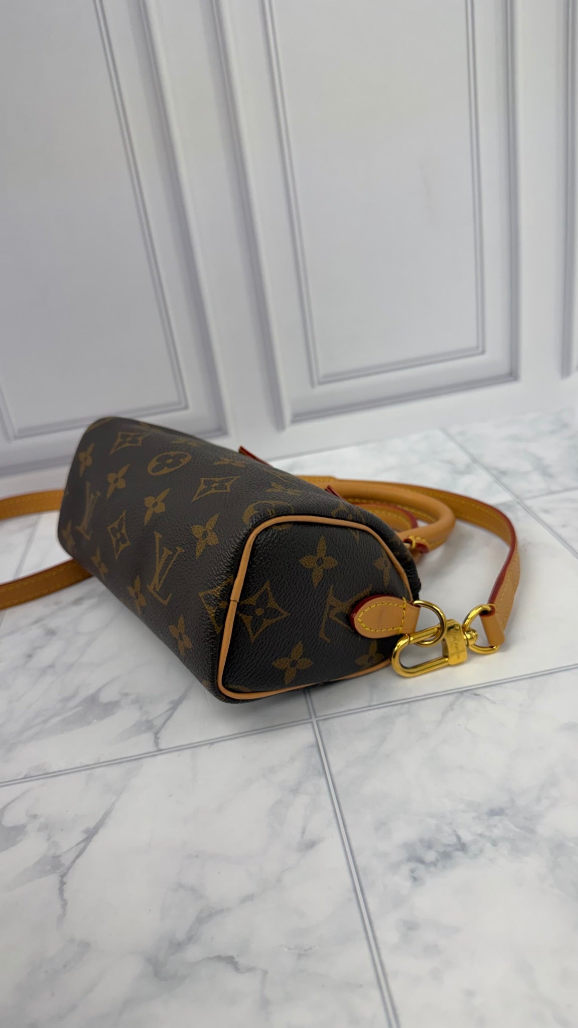 Louis Vuitton Monogram Nano Speedy 