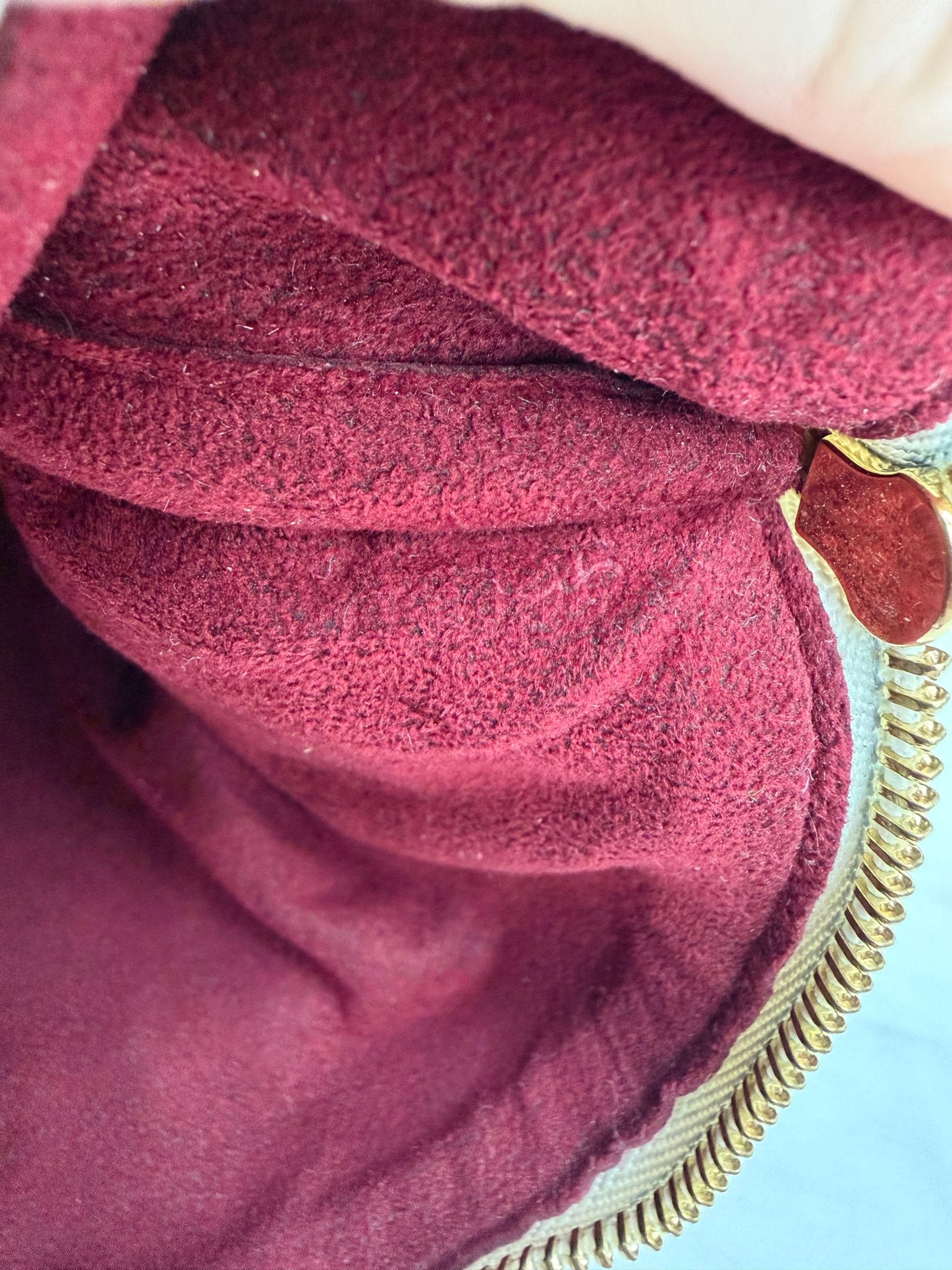 Louis Vuitton White Multicolor Monogram  Dome Pouch