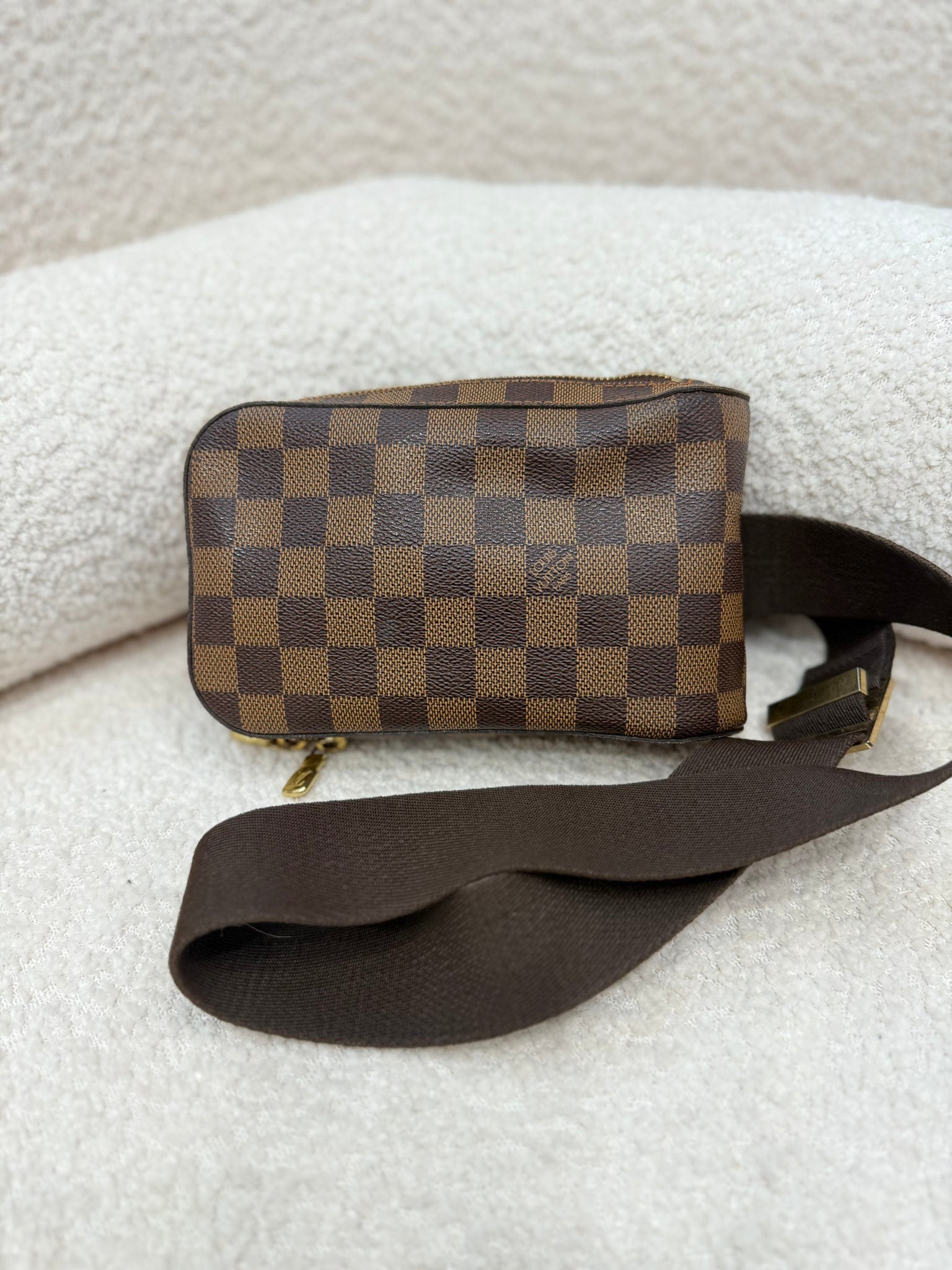 Louis Vuitton Damier Ebene Geronimos Sling Bag