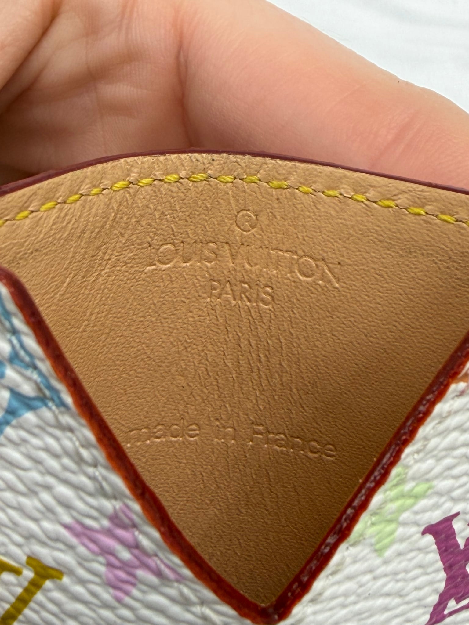 Louis Vuitton White Multicolor Monogram  Mirror & Case