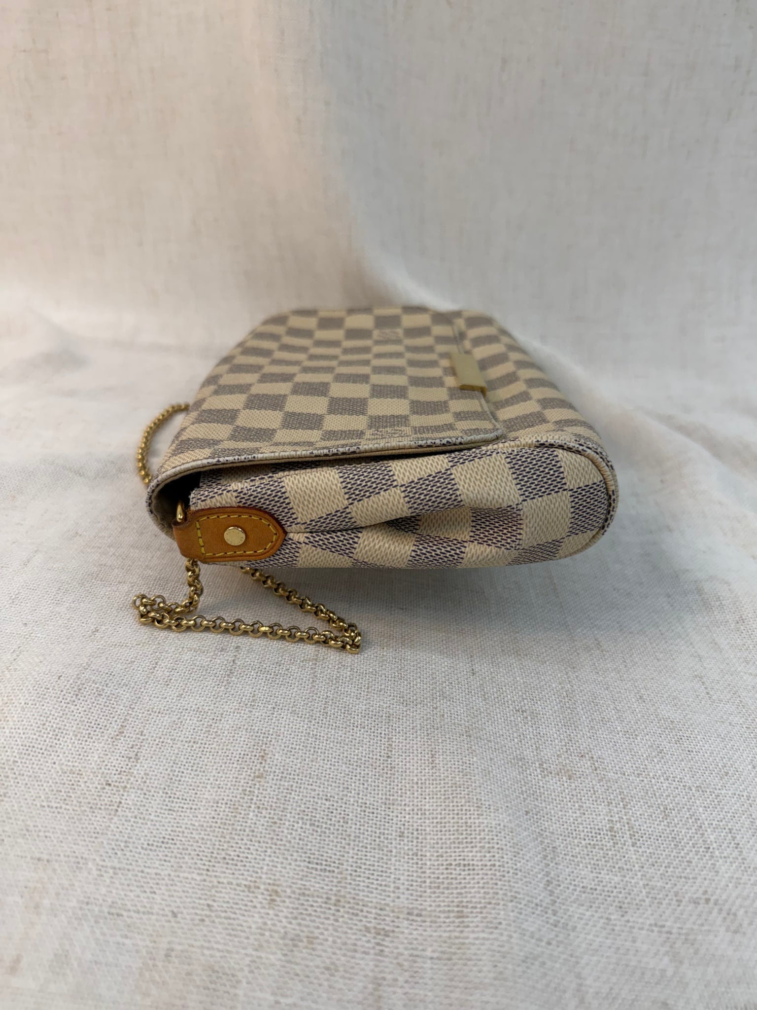 Louis Vuitton  Damier Azur Favorite MM Shoulder Bag