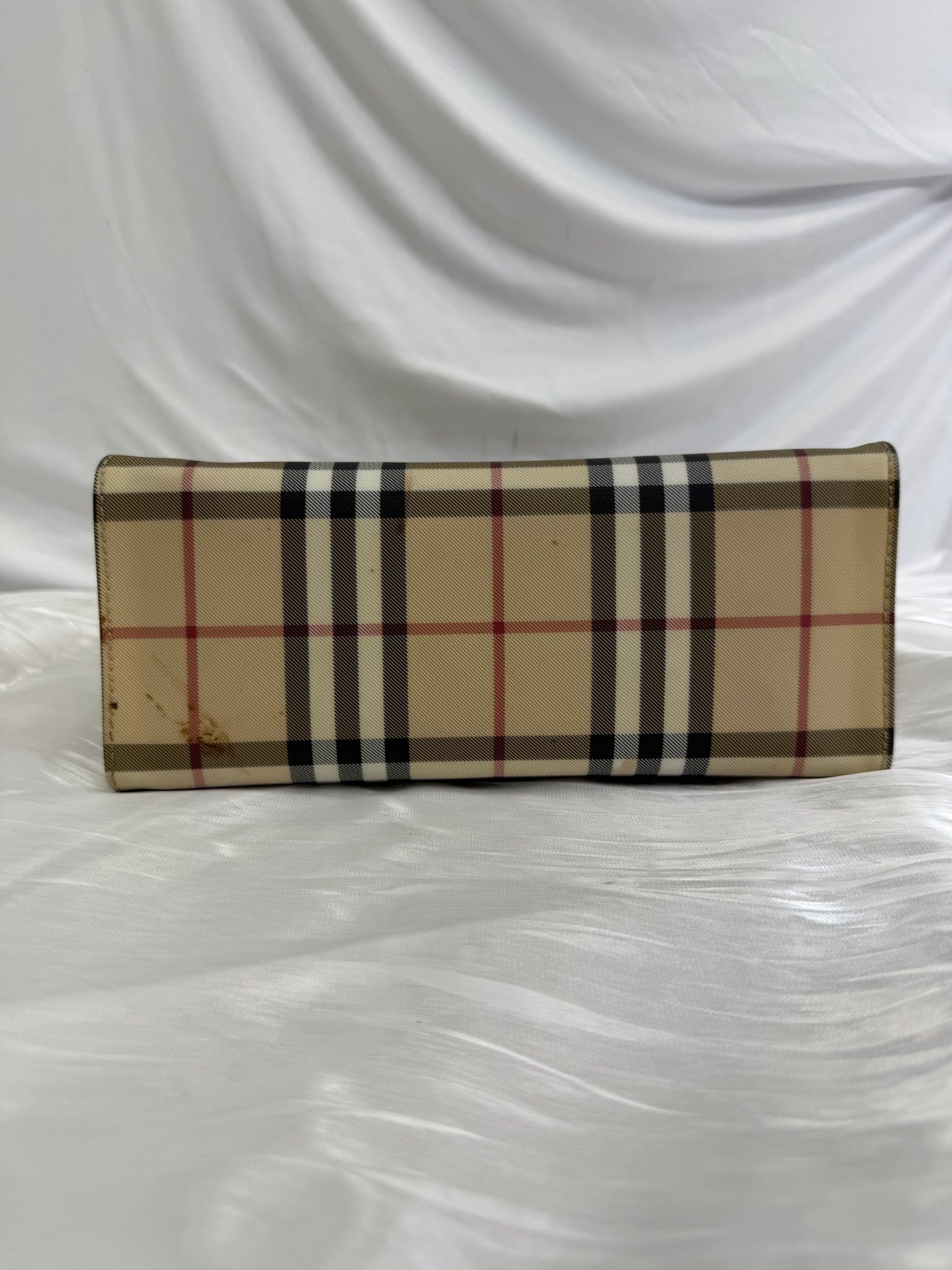 Burberry Beige Nova Check Tote Bag