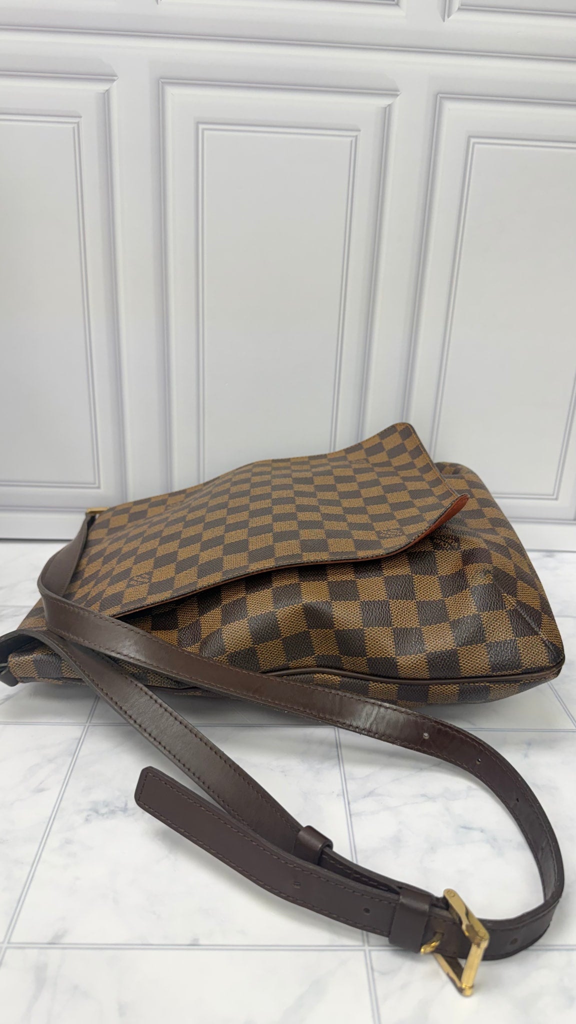 Louis Vuitton Damier Ebene Musette Salsa Crossbody Bag