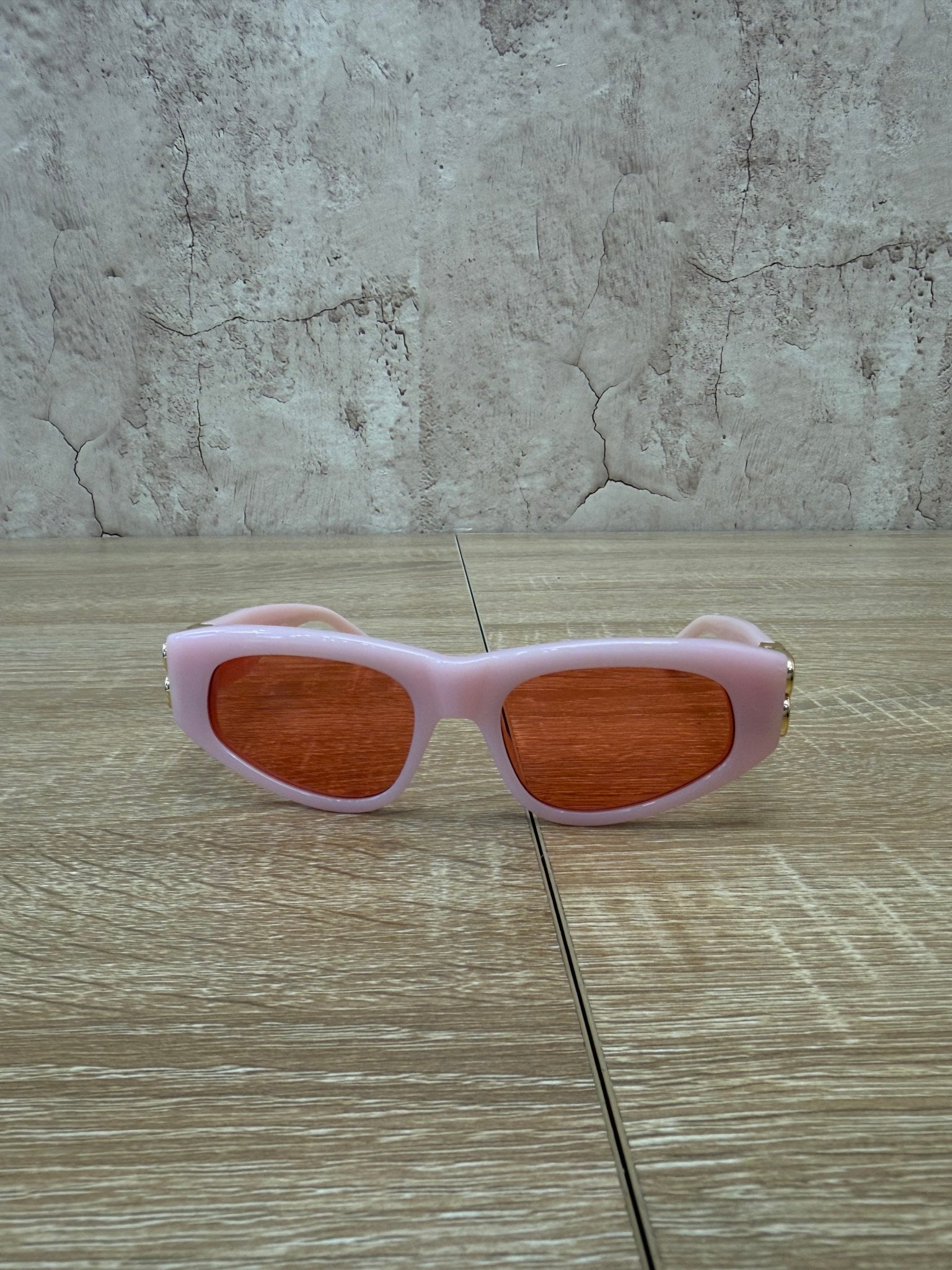 LIKE NEW- Balenciaga Pink New Trend Sunglasses