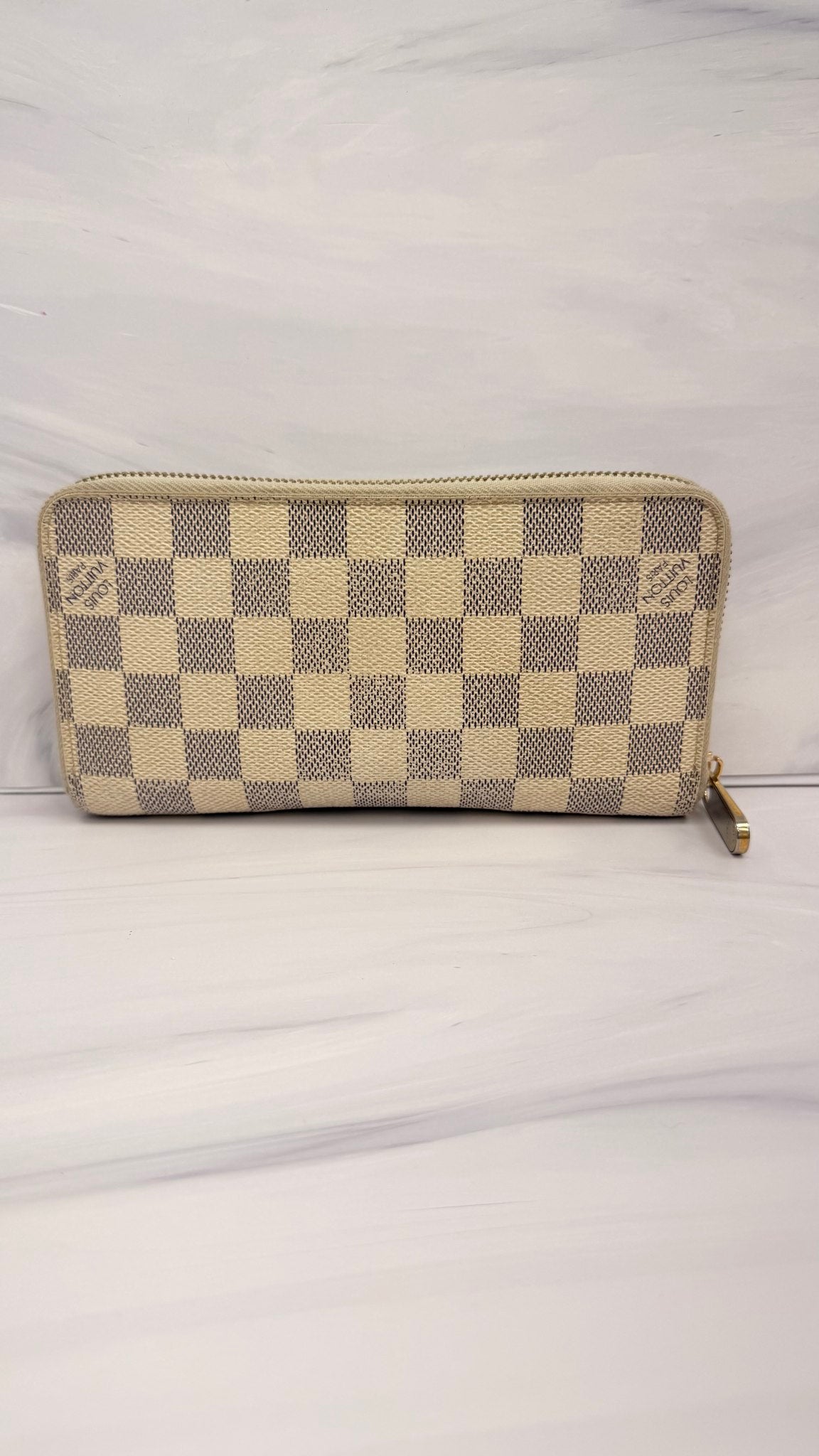 Louis Vuitton Damier Azur Zippy Wallet 
