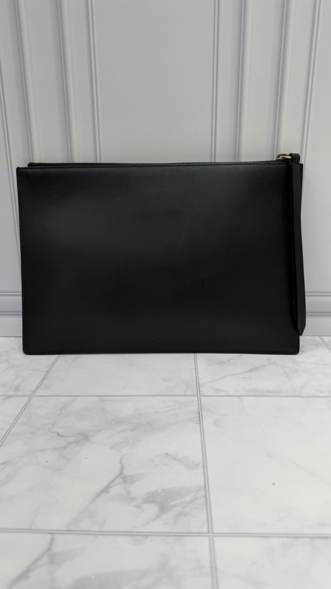 Gucci Black Leather Life is Gucci Clutch