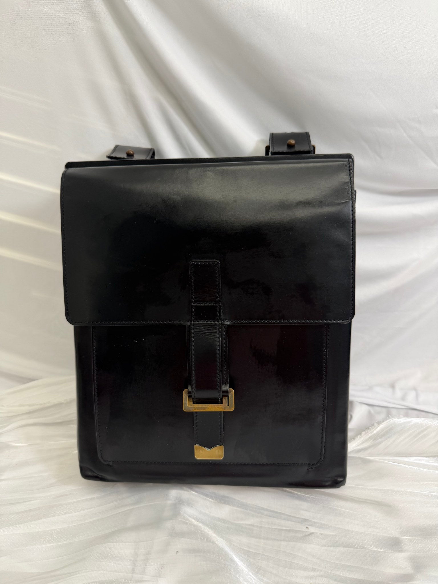 Louis Vuitton Black Leather Liege Fantasun Bag