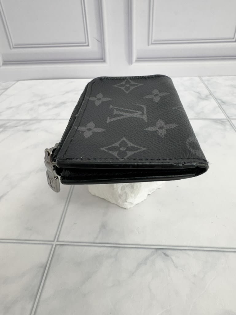 Louis Vuitton Monogram Eclipse Coin Case