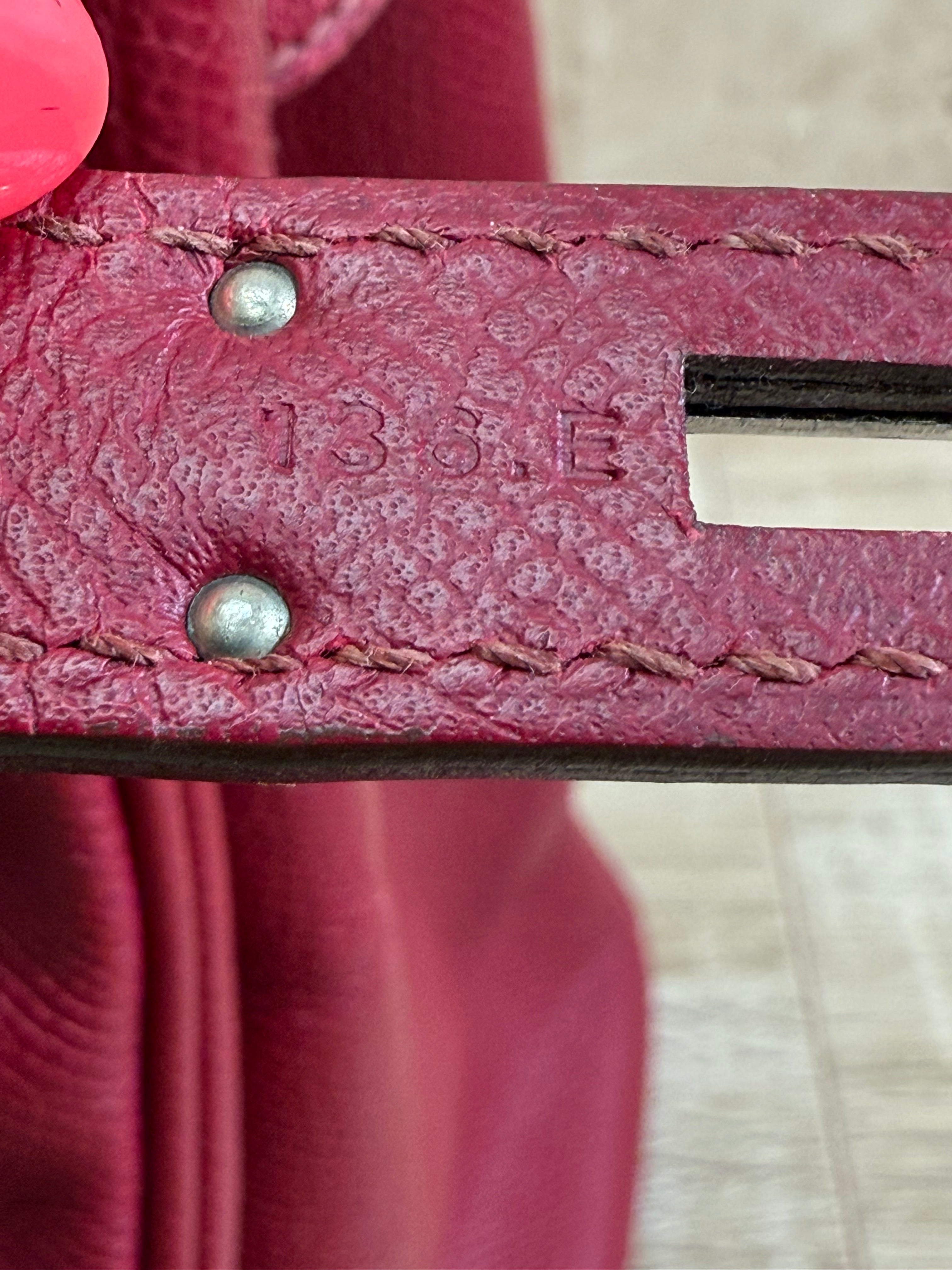 Hermes Tosca Epsom Leather Birkin 35 