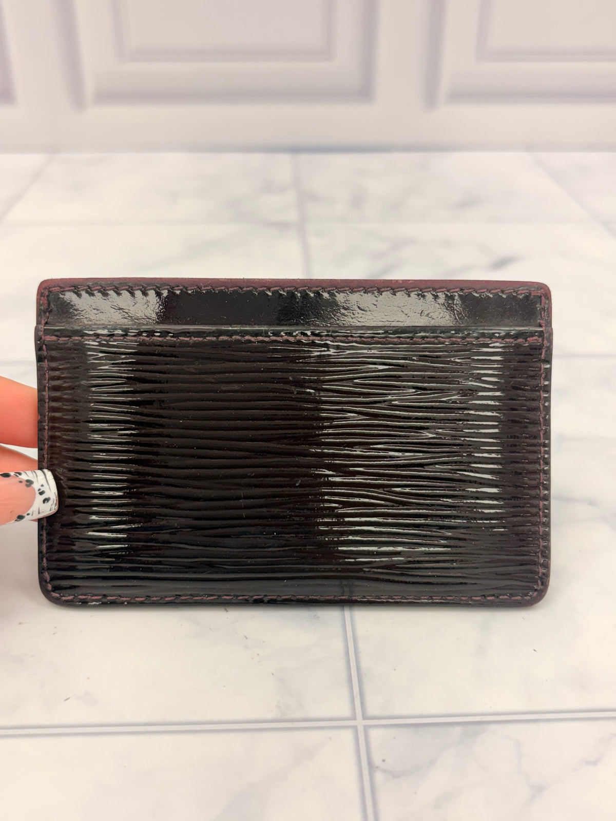 Louis Vuitton Electric Epi Card Holder 