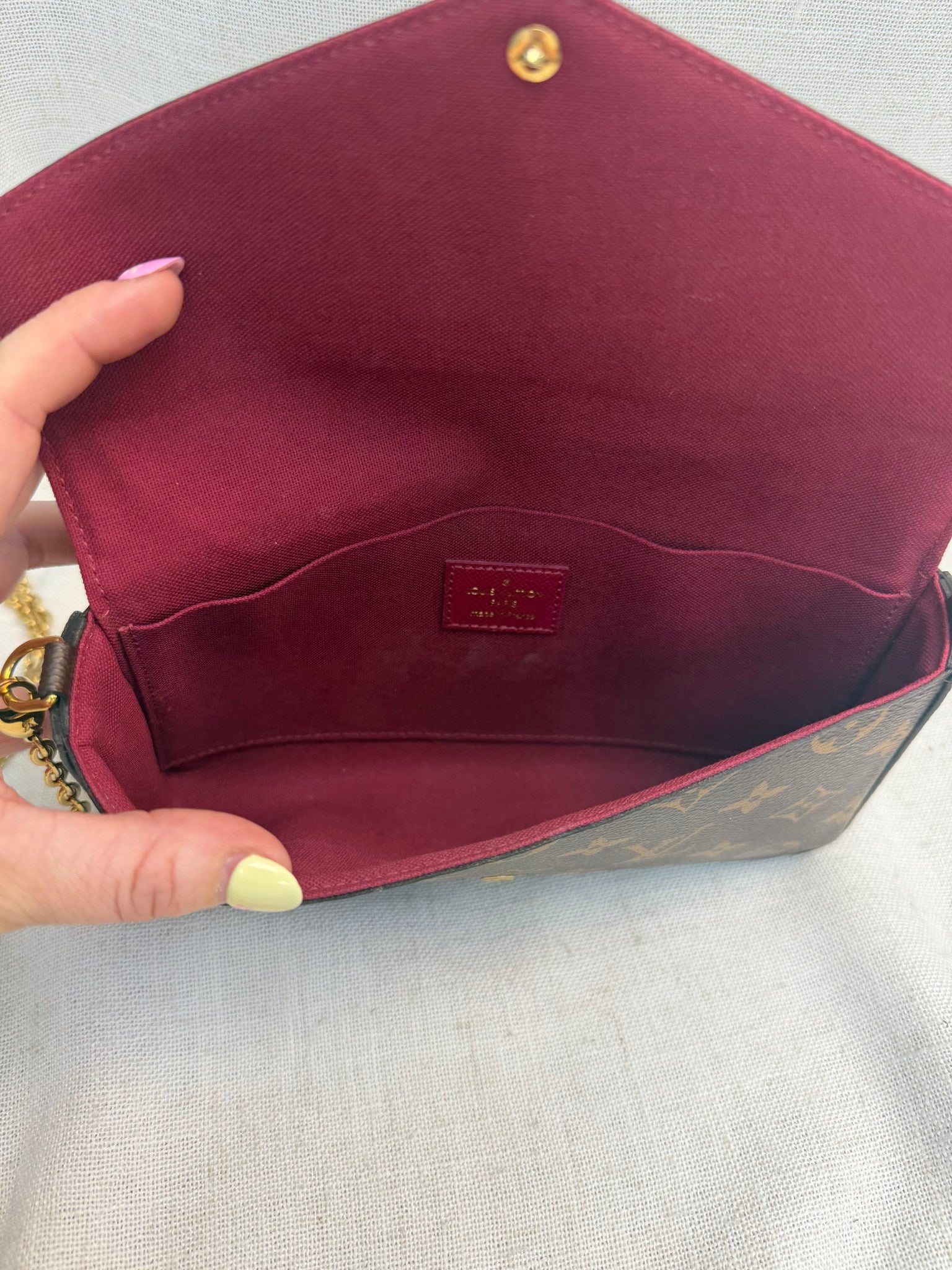 Louis Vuitton Monogram Felicie Pochette Bag