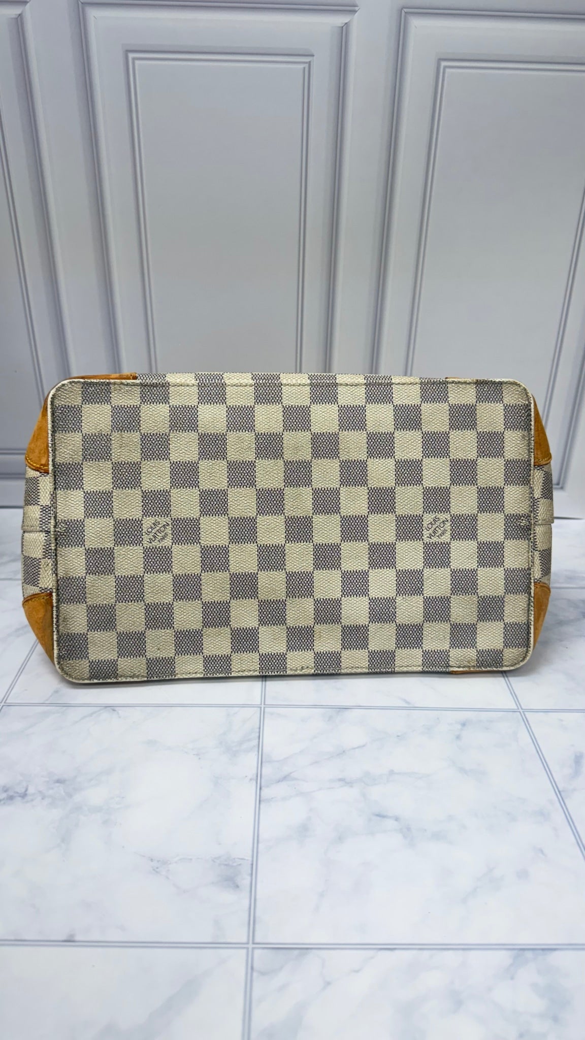 Louis Vuitton Damier Azur Hampstead PM Tote Bag 