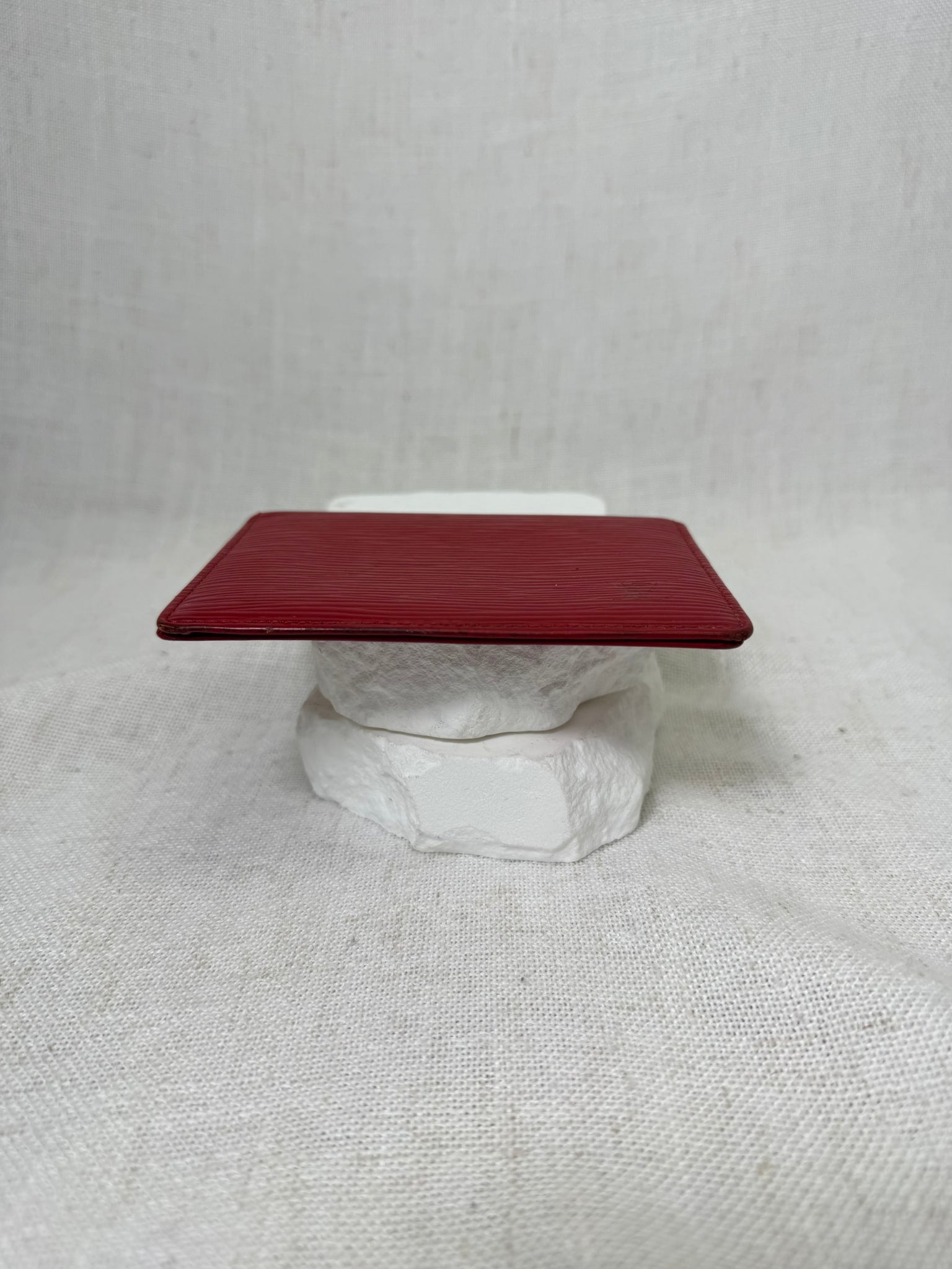 Louis Vuitton Red Epi Leather ID Card Case