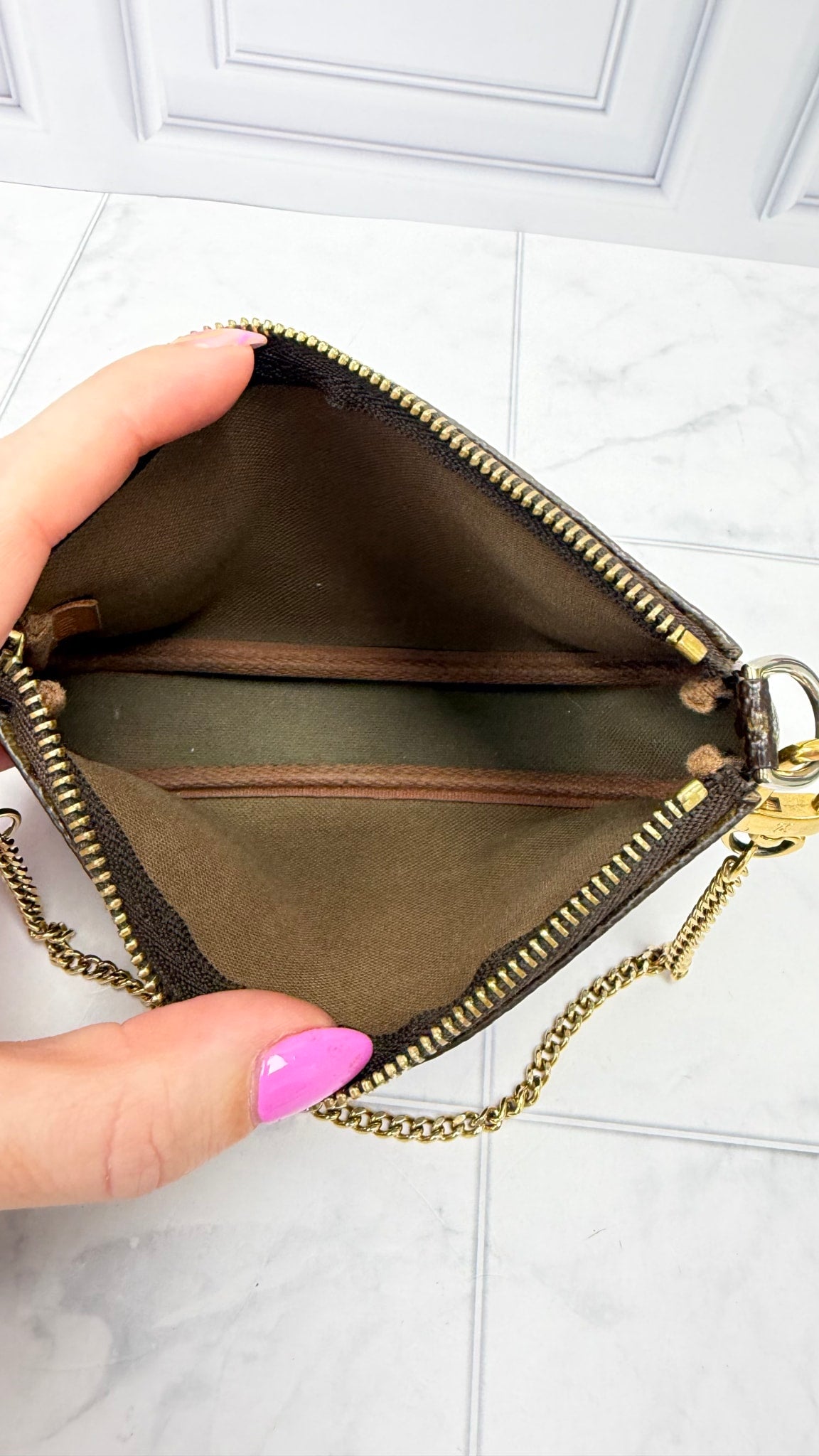 Louis Vuitton Monogram Mini Pochette Accessoires