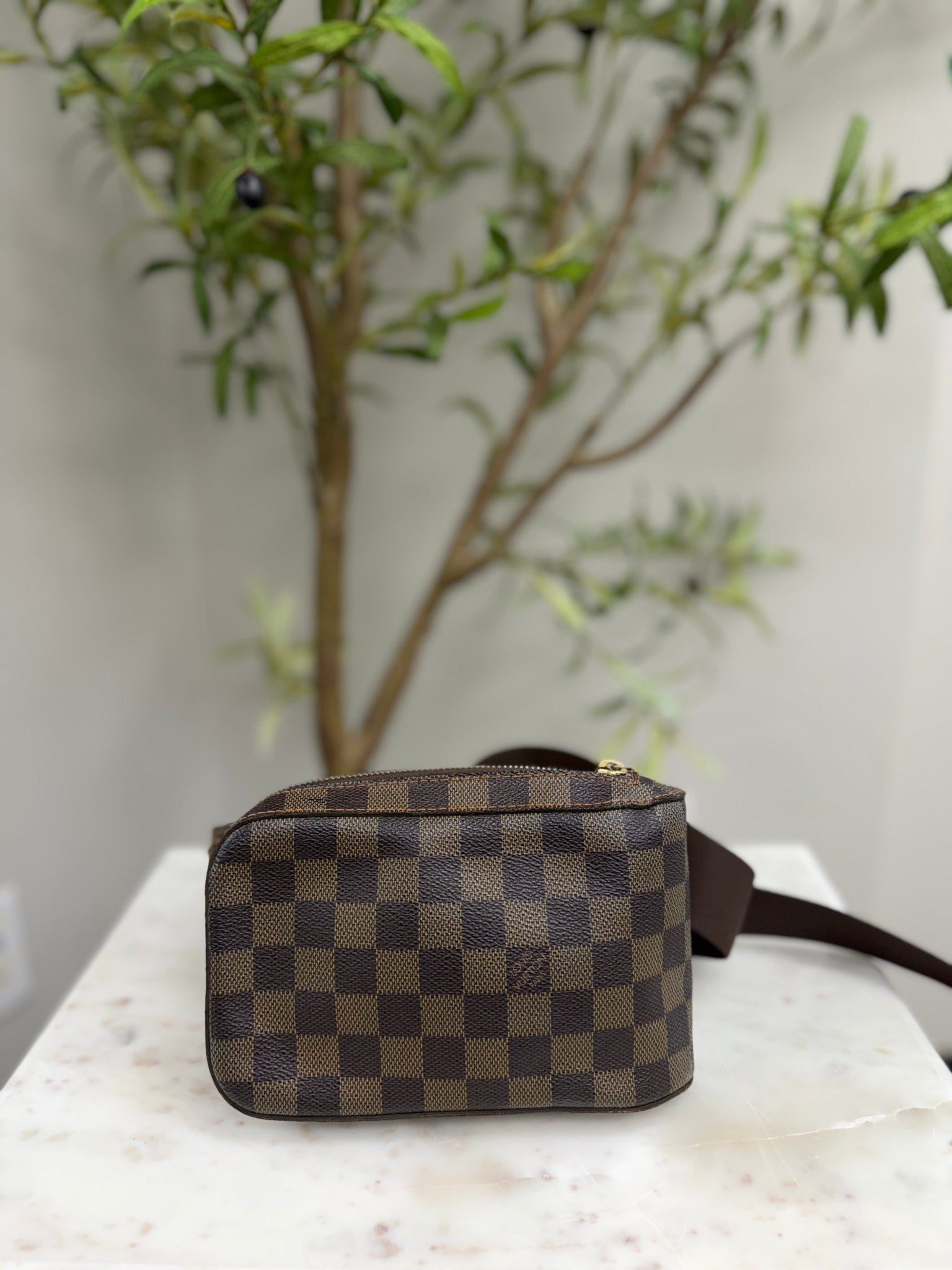 Louis Vuitton Damier Ebene Geronimos Belt Bag