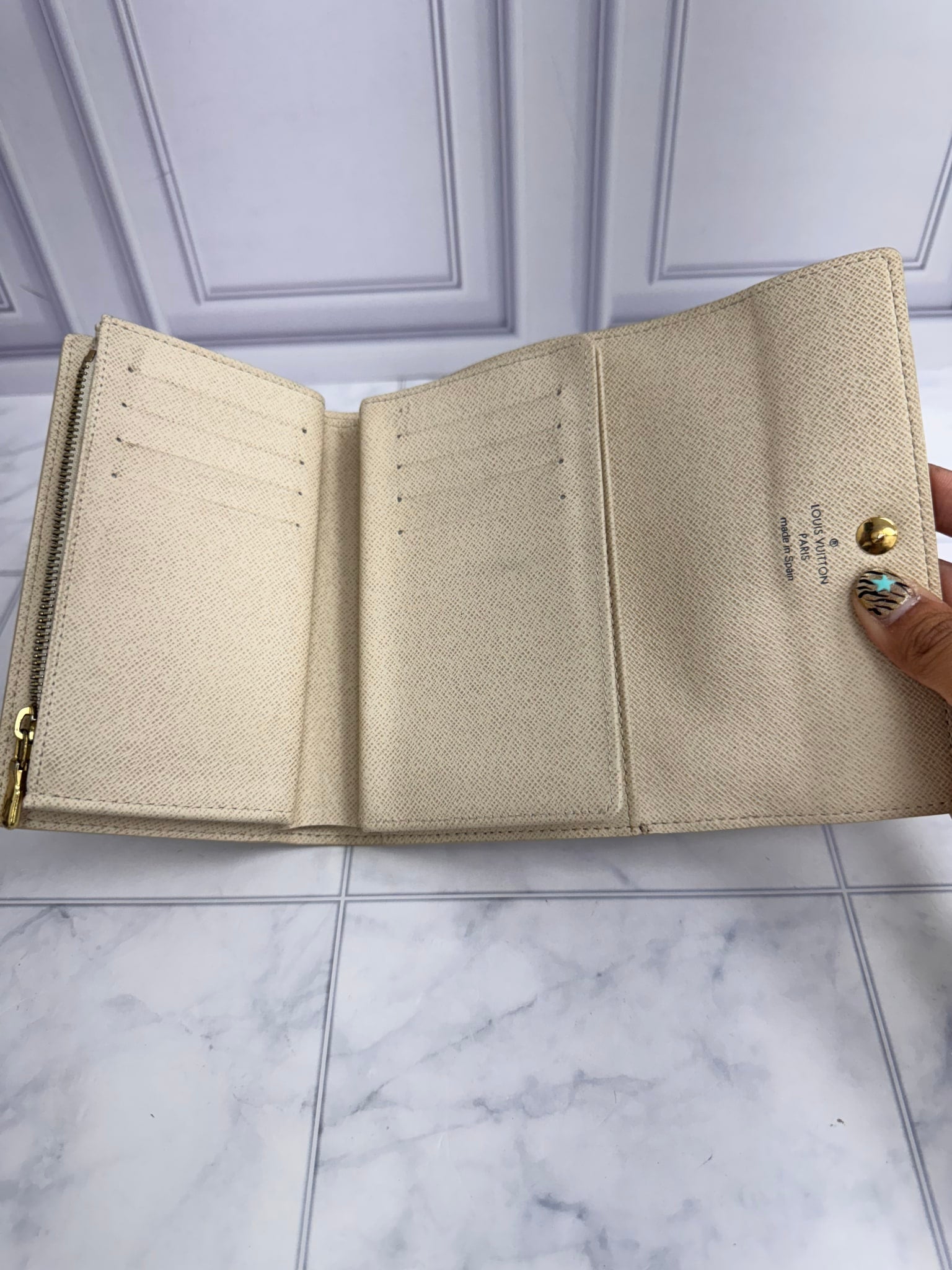 Louis Vuitton Damier Azur Alexandra Wallet