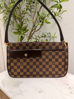 Louis Vuitton Damier Ebene Aubagne Shoulder Bag