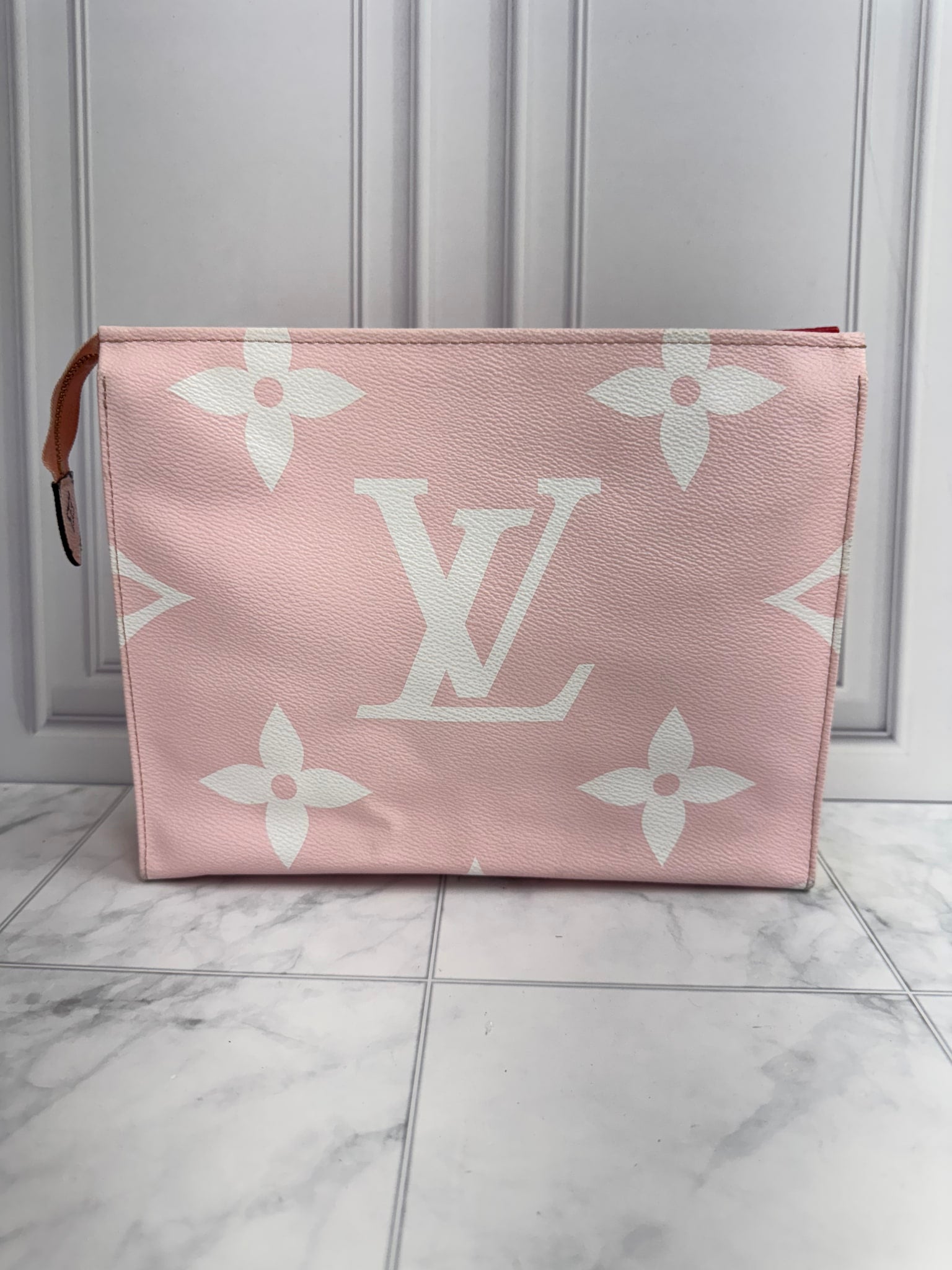 Louis Vuitton Red And Pink Monogram Giant Toiletry Pouch 26