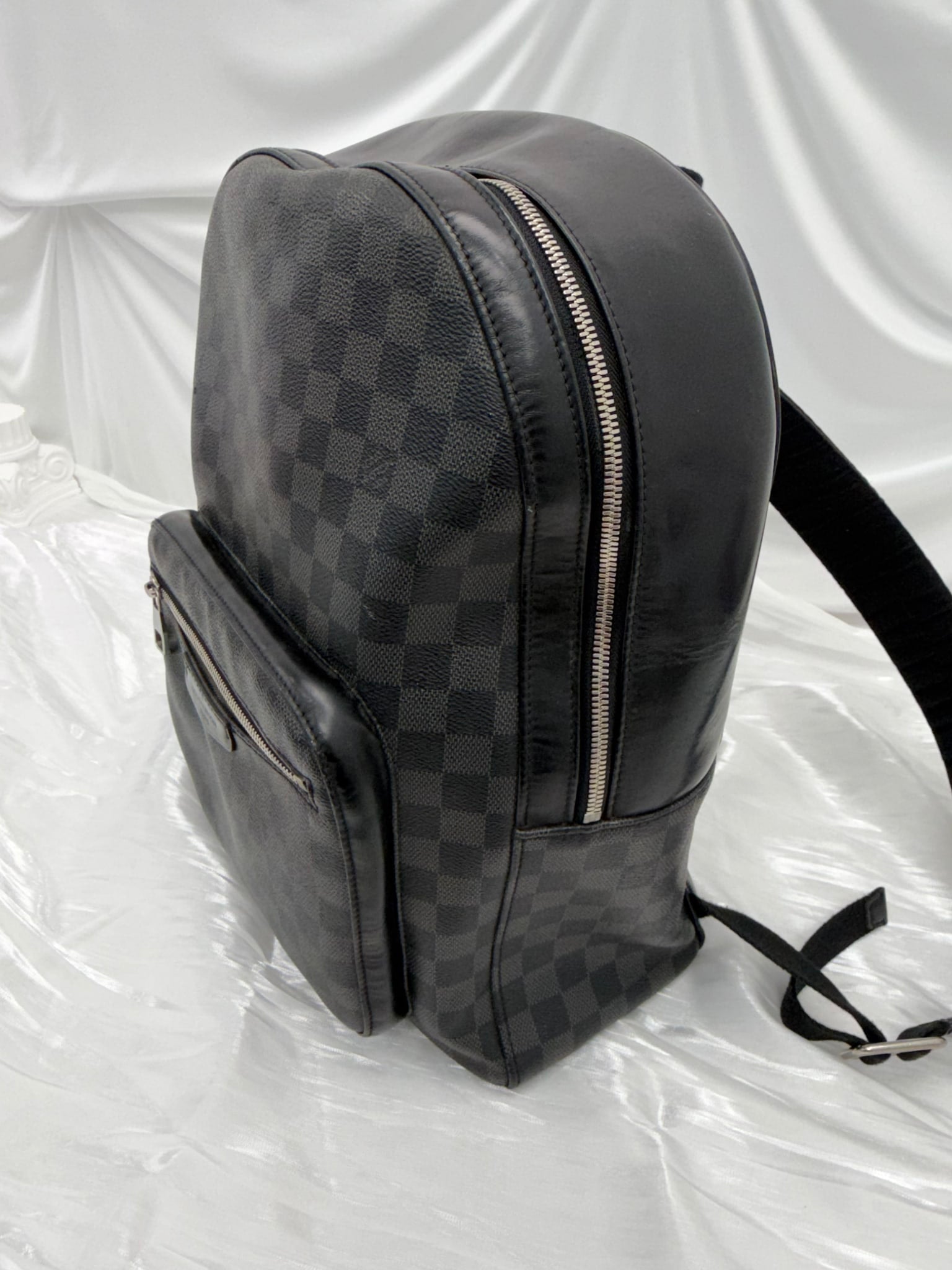 Louis Vuitton Black Damier Graphite Josh Backpack