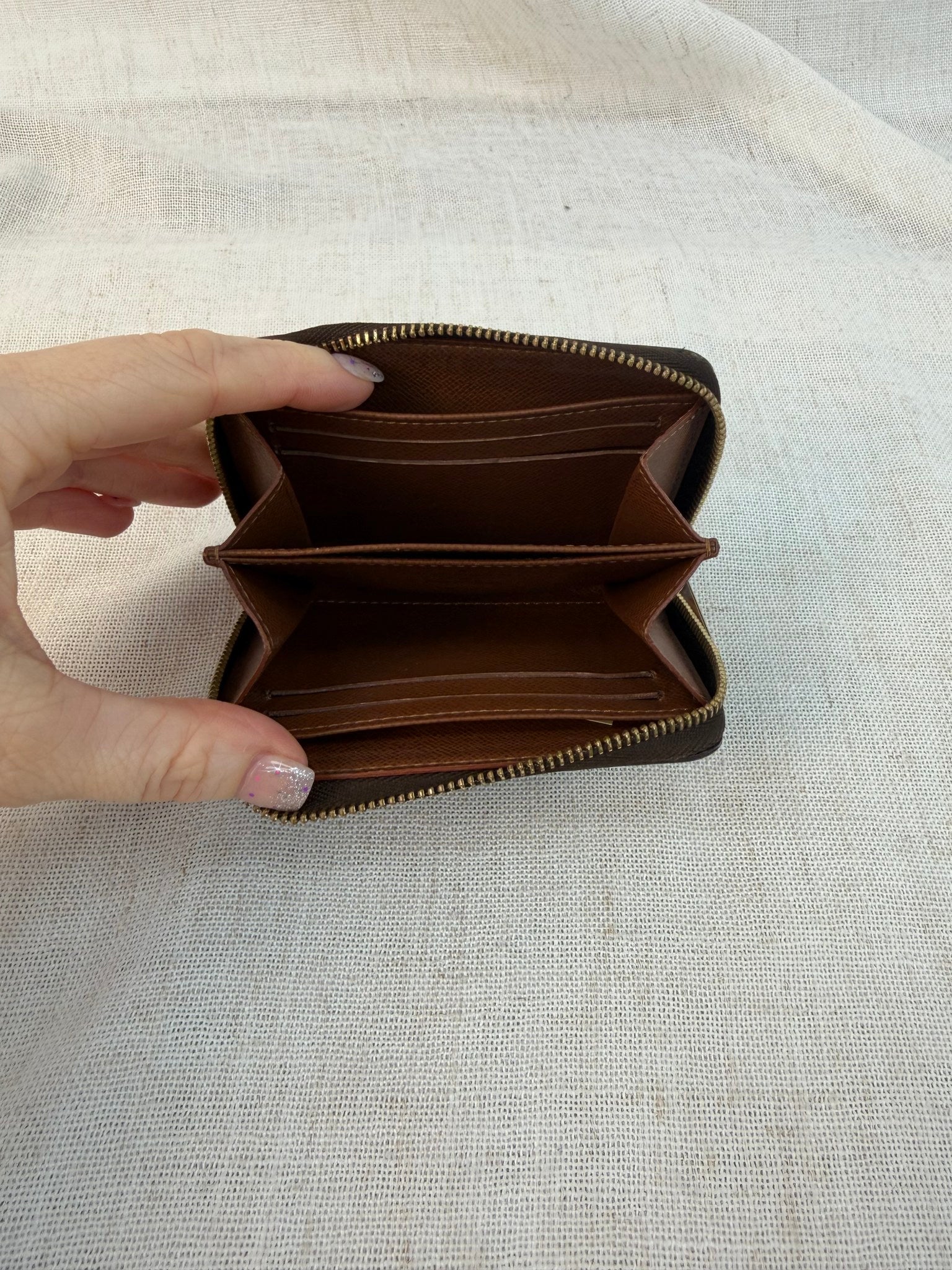 Louis Vuitton Monogram Compact Zippy Wallet