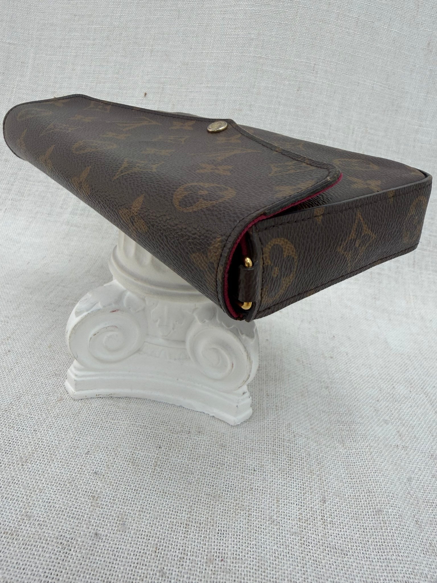 Louis Vuitton Monogram & Fuchsia Felicie Pochette